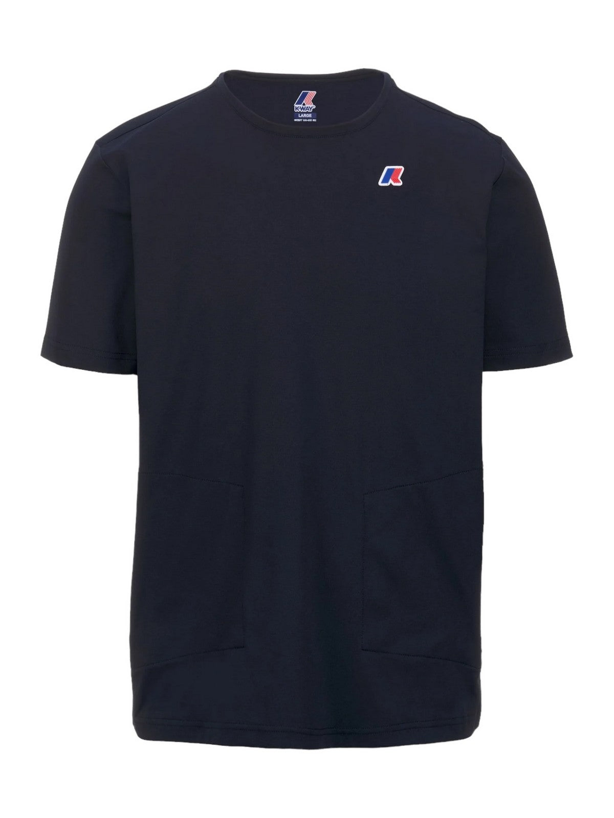 K-WAY T-Shirt e Polo Uomo Seril Travel K1141LW K89 Blu