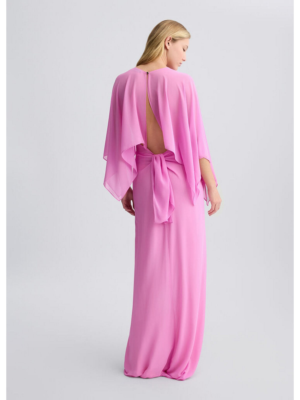 Liu Jo schwarzer Frau Kleid Ca5355ts869 x0686 Pink Cake