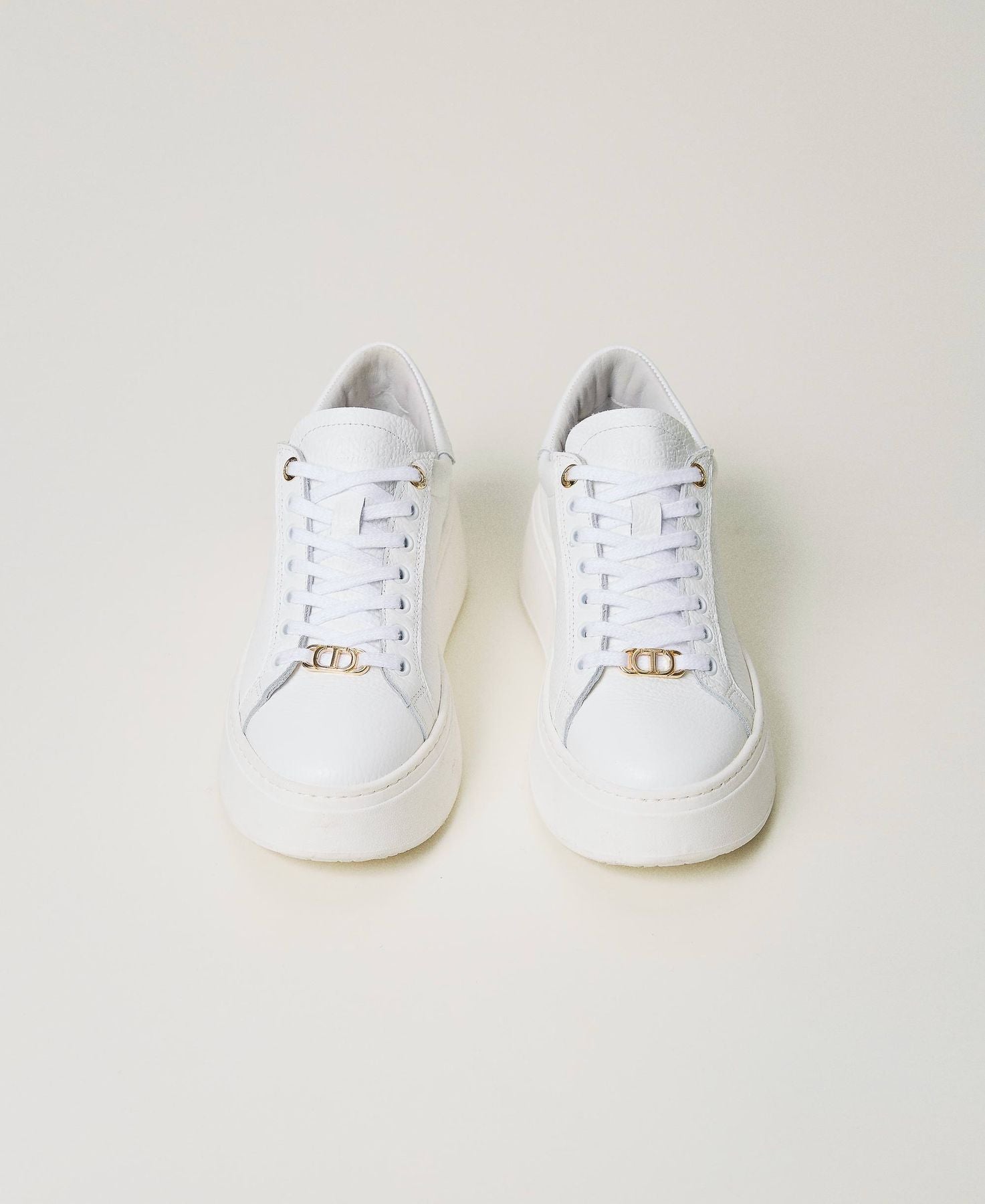 TWINSET Sneaker Donna  242TGT184 00001 Bianco gioboutiqueweb