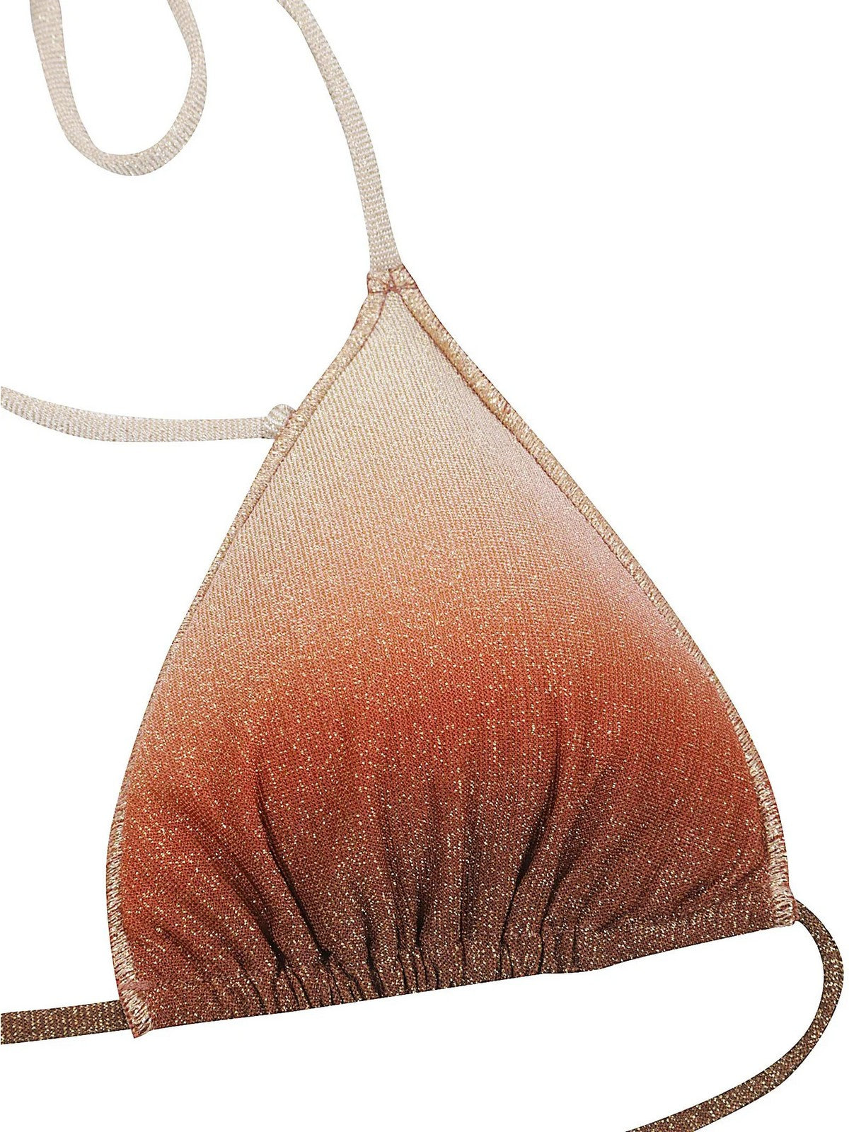 MC2 SAINT BARTH Costume da bagno Donna  LEVYNE OVERLOCK 00065L LUREX DEGRADE GOLD 18