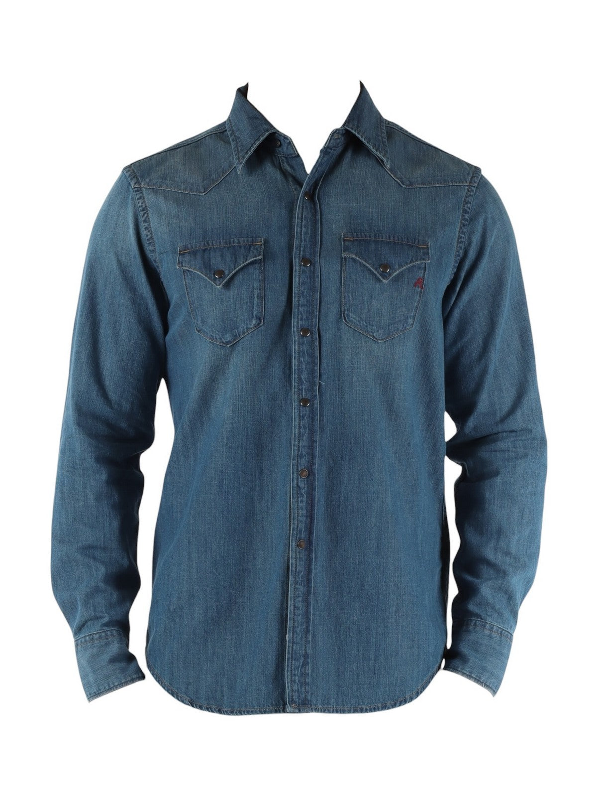 REPLAY Camicia Uomo  M4023T00026C94A 009 MEDIUM BLUE