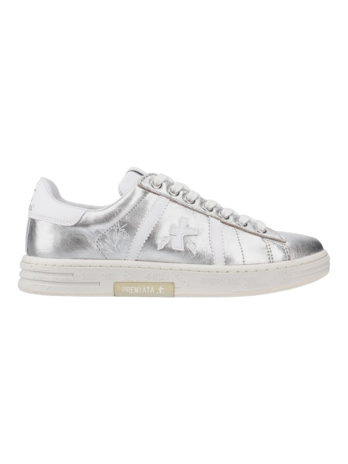 Sneaker kobiet Russelld var 6826 Silver nagrodzony