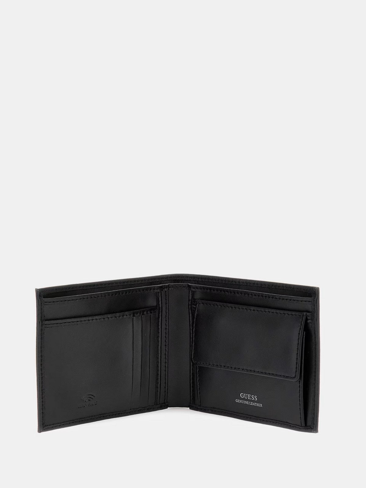 Guess Men's Wallet Madrid Smcsle Lea20 Bla Black