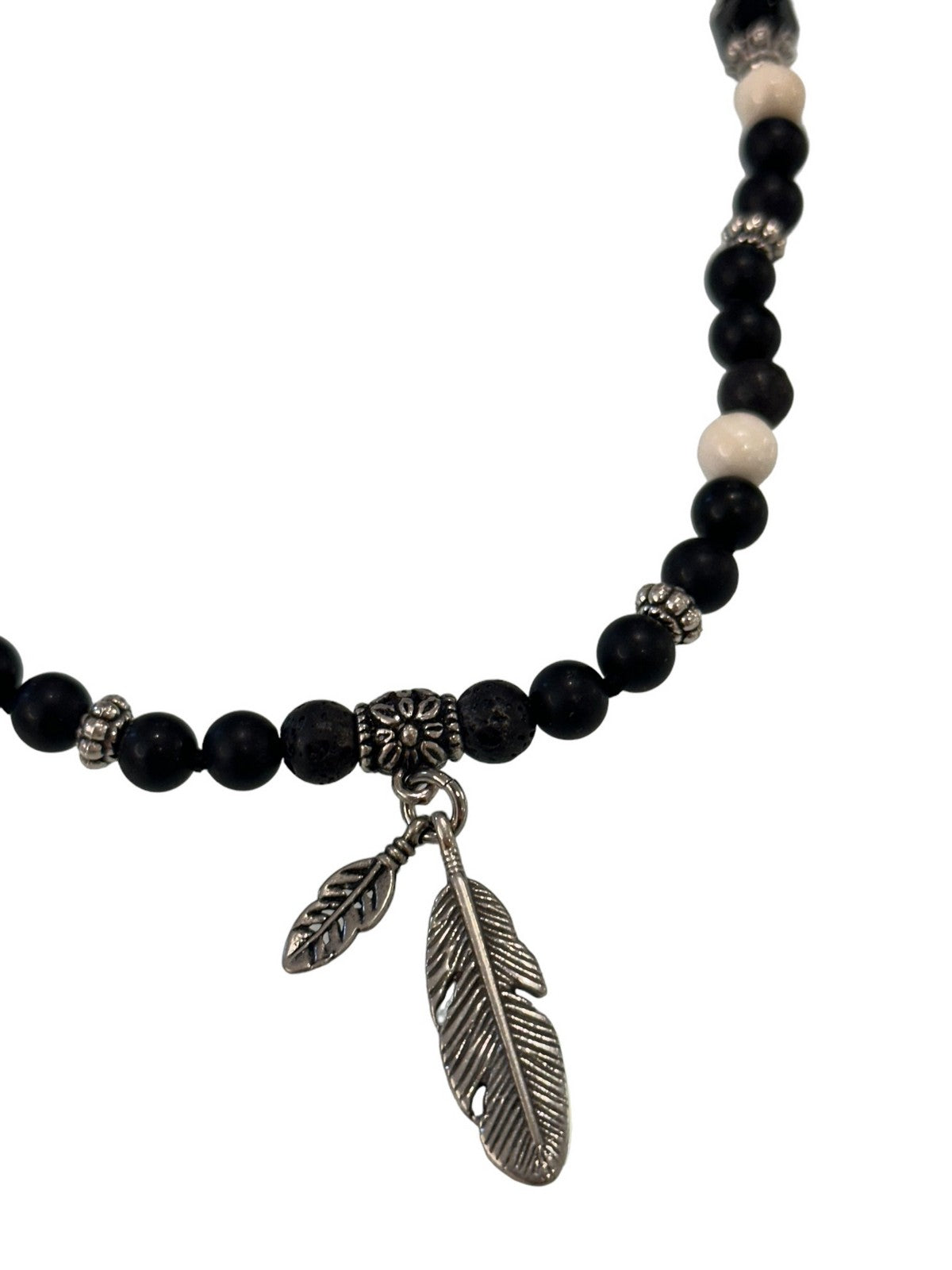 Mancino Men's Maco 1 black necklace