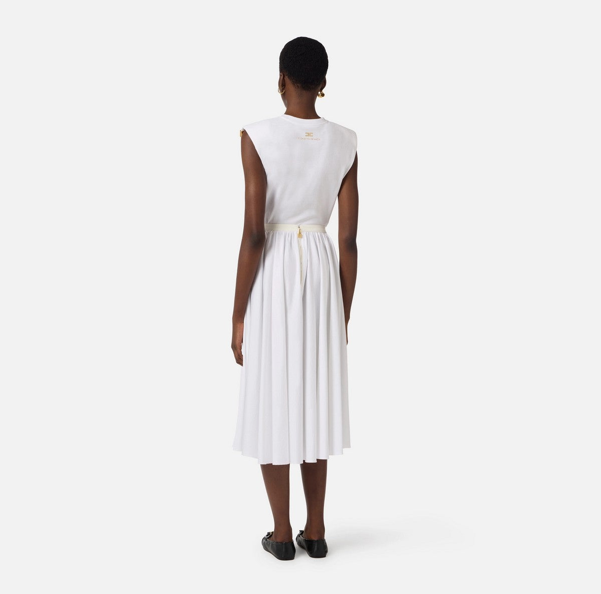 ELISABETTA FRANCHI T-shirt Donna  MA01161E2 270 GESSO