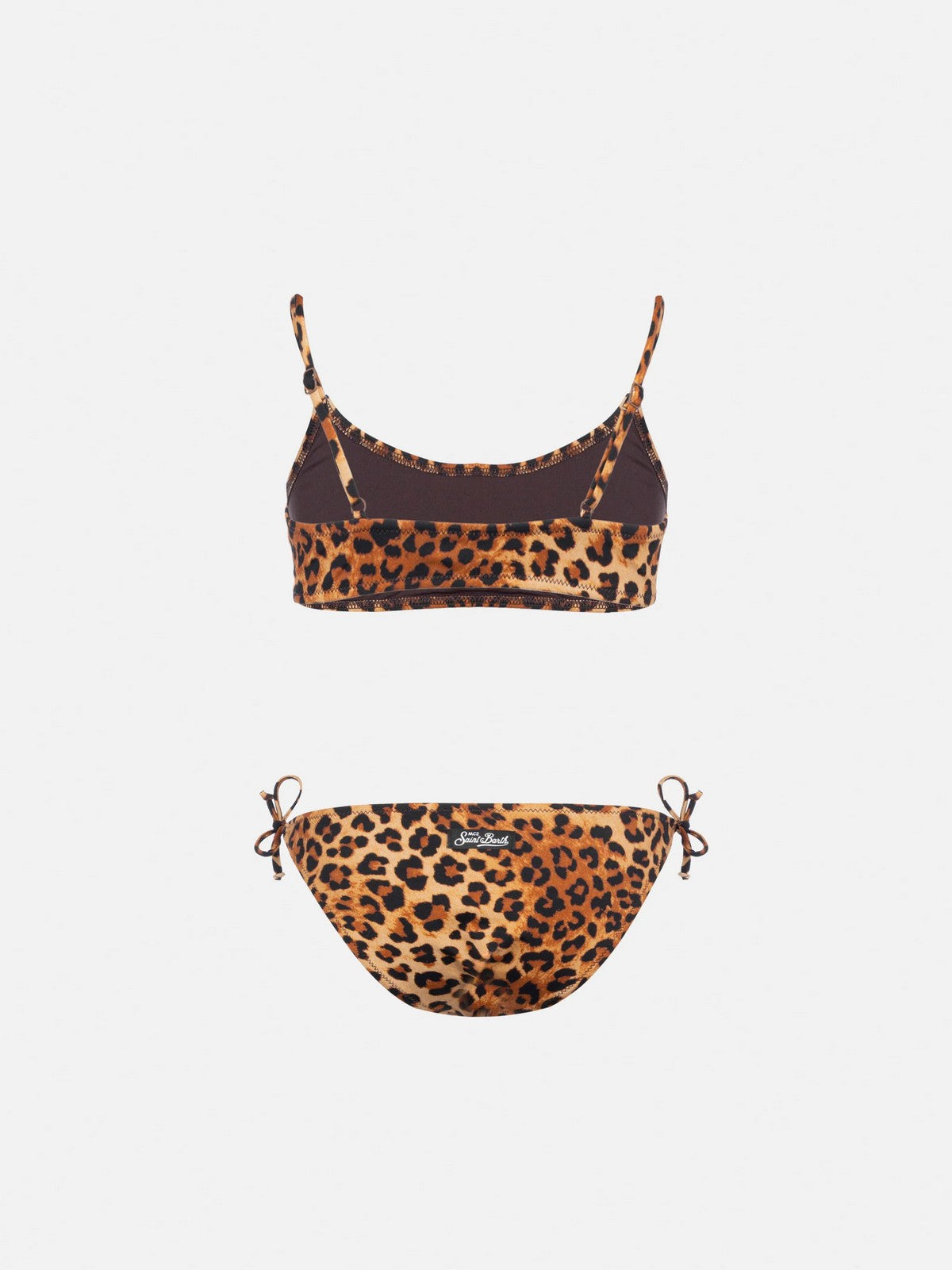 MC2 SAINT BARTH Costume da bagno Bambine e ragazze  JAIDEN 00190L SAND LEOPARD 19