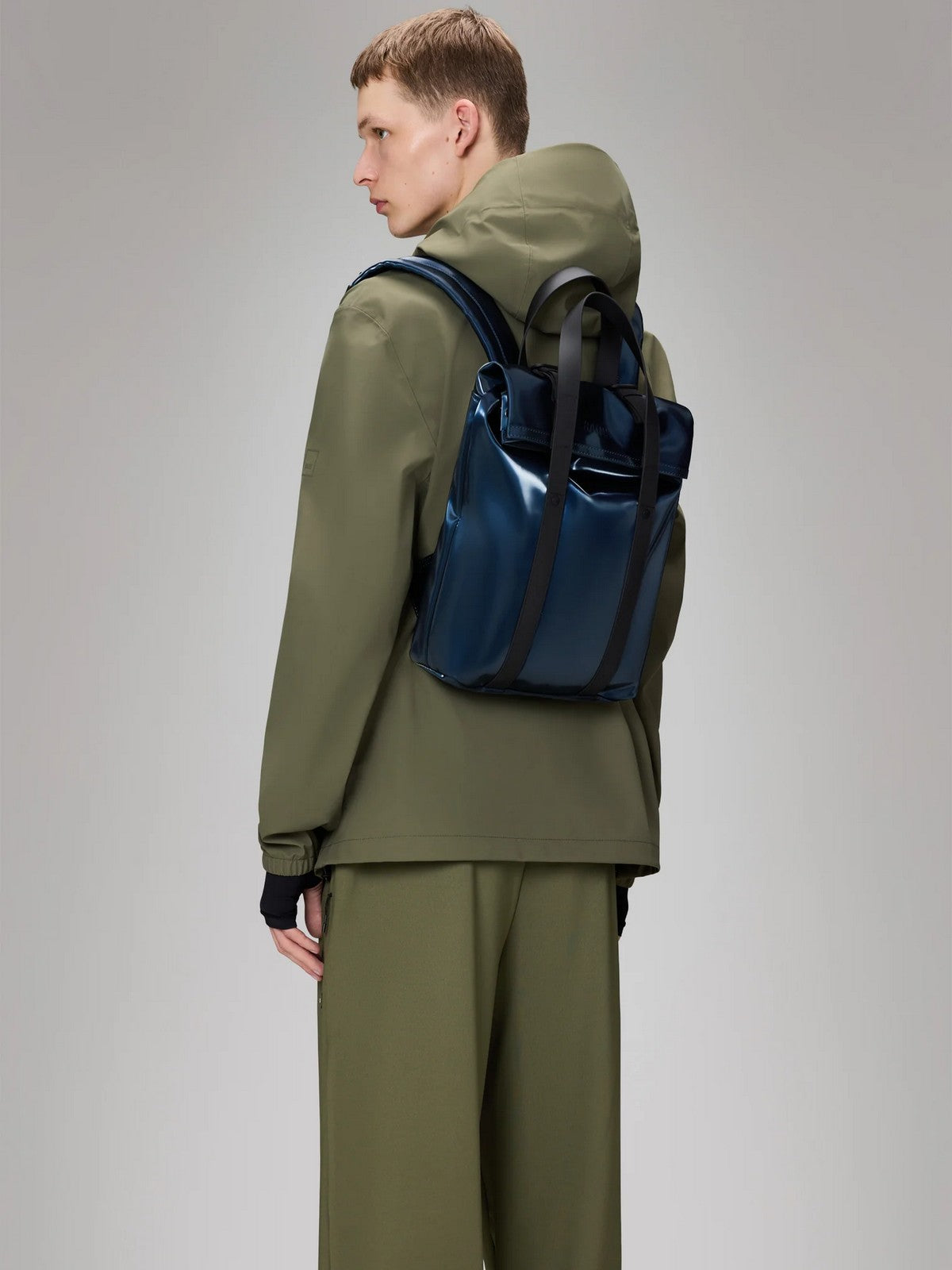 RAINS Zaino Unisex adulto 2 Way Tote Backpack Mini W3 12780 130 Spill Spill