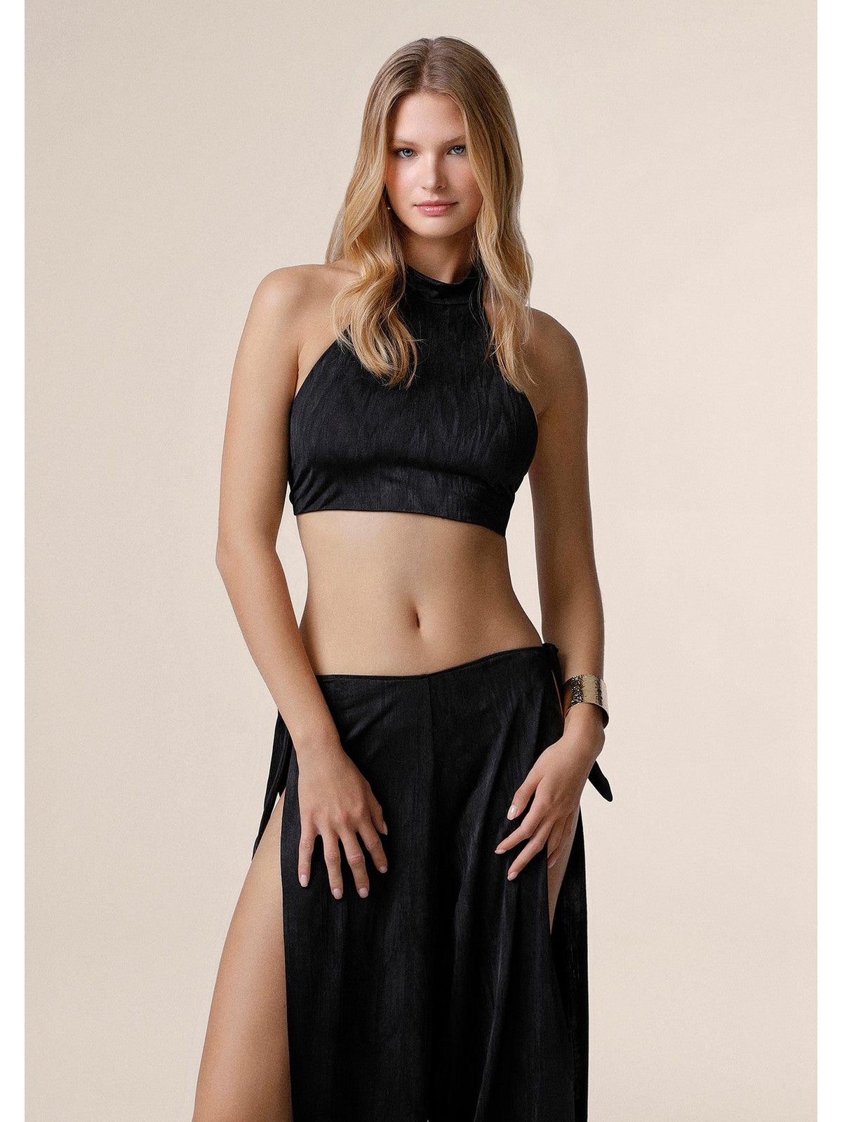 ME FUI Top Donna  MF25-0327BK BLACK gioboutiqueweb