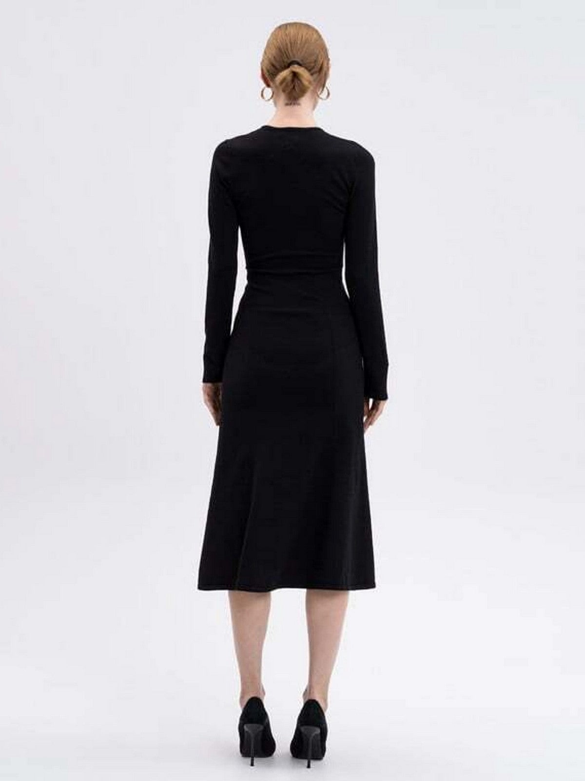 TWINSET Abito Donna MIX VISCOSE NEW FIT 252TP3140 00006 Nero