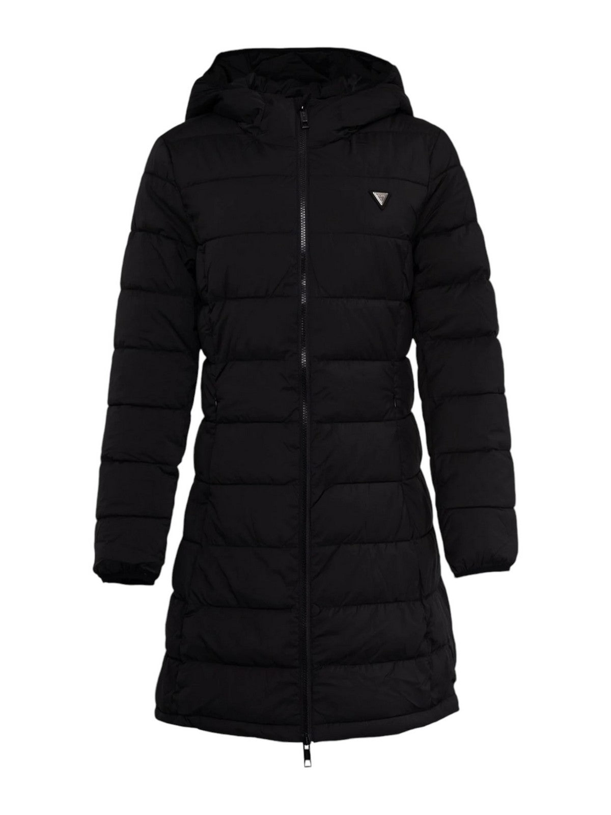 GUESS Piumino Donna NEW ALETA LONG PUFFER JACKET V4YL05 WF3X0 JBLK Nero gioboutiqueweb