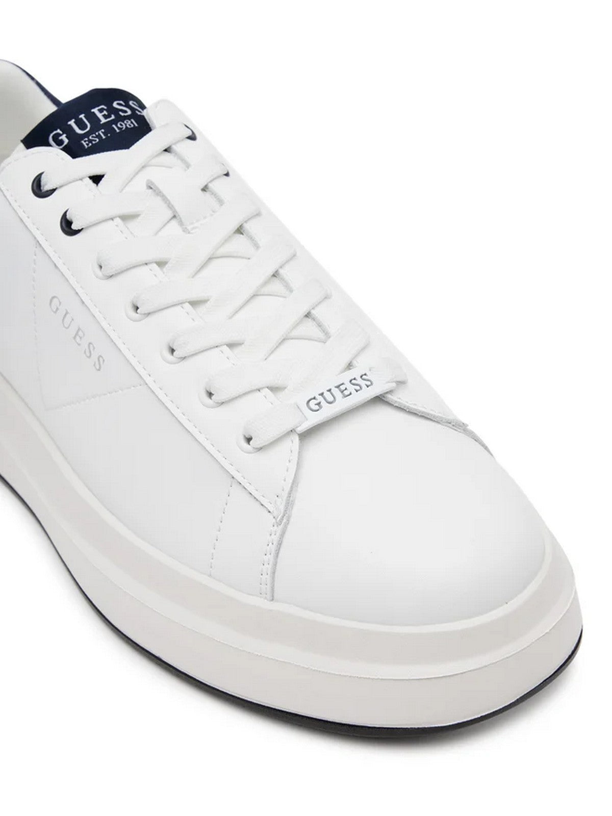 GUESS Sneaker Donna ELBA FMTLBA LEL12 WHIBL WHITE BLUE