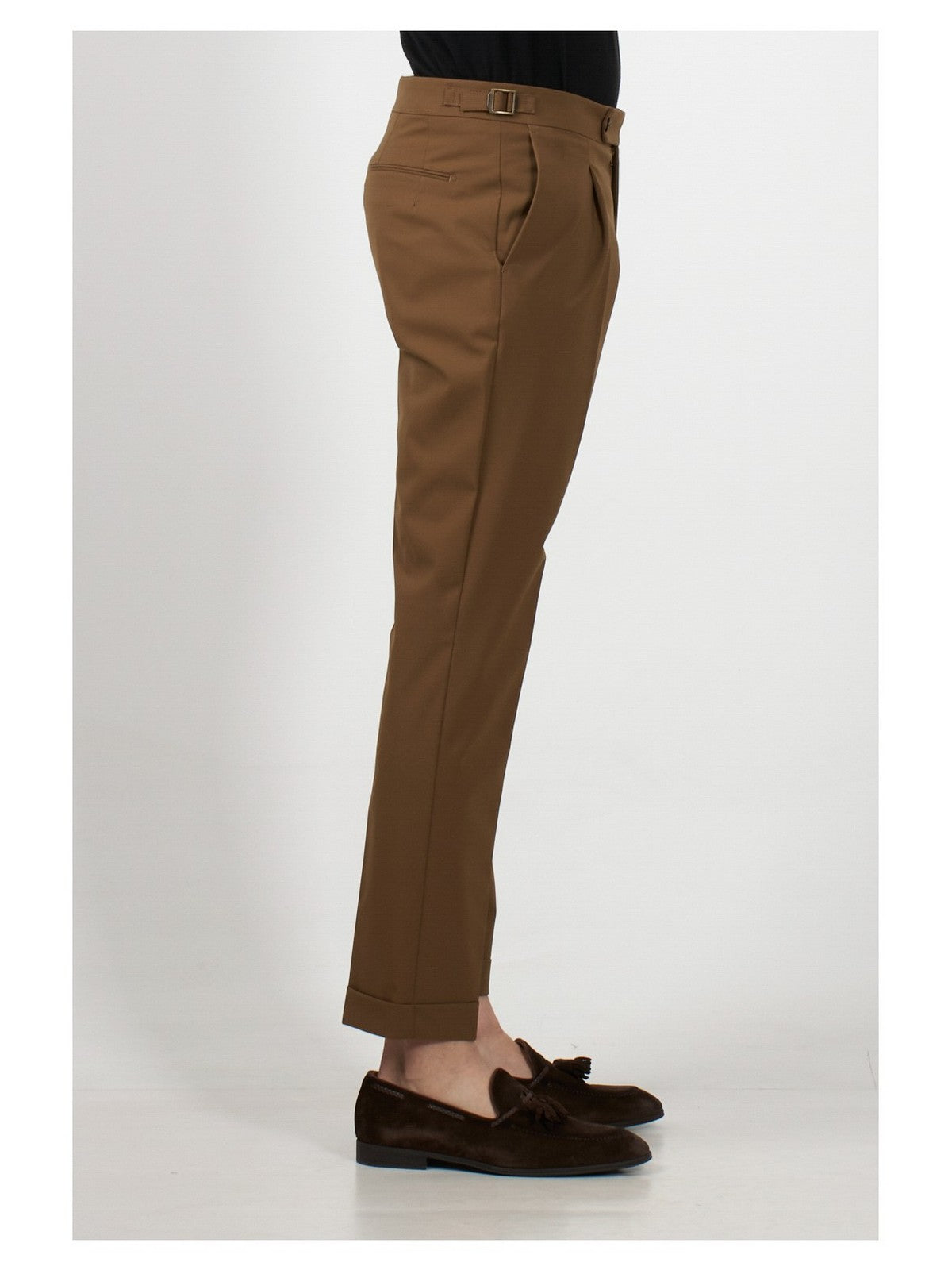 Montecore pantalones para hombres S06MUP800-185 28 BROWN