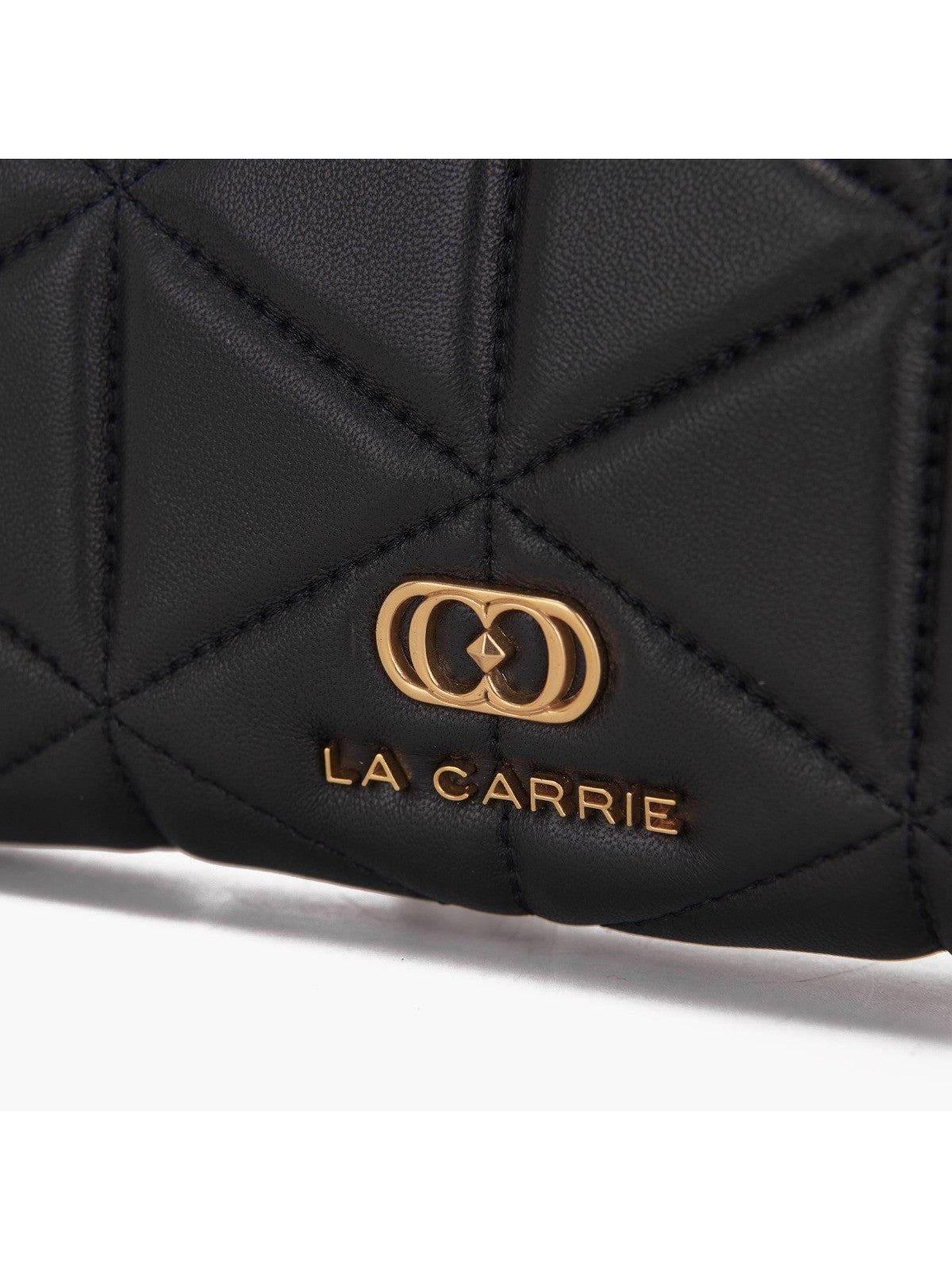 LA CARRIE Pochette Donna  142P-AA-102-LEA BLA Nero