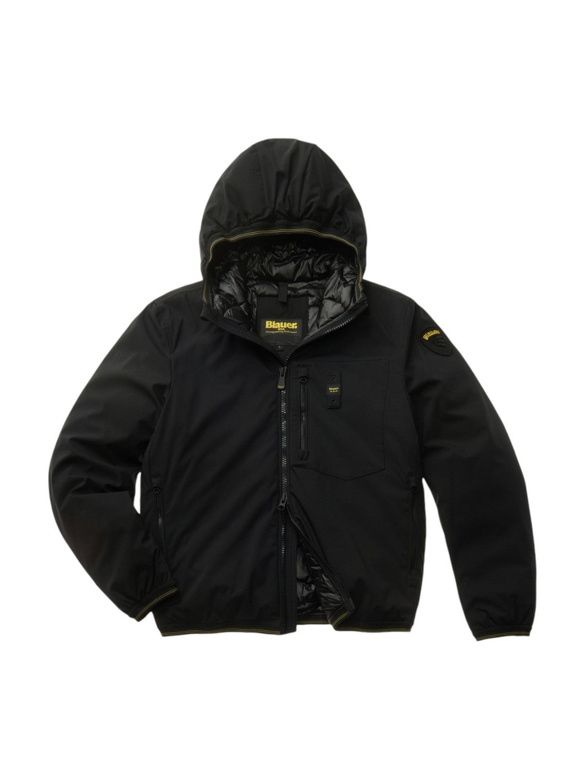 BLAUER Piumino Uomo DERRY 24WBLUC08033 005480 999 Nero gioboutiqueweb