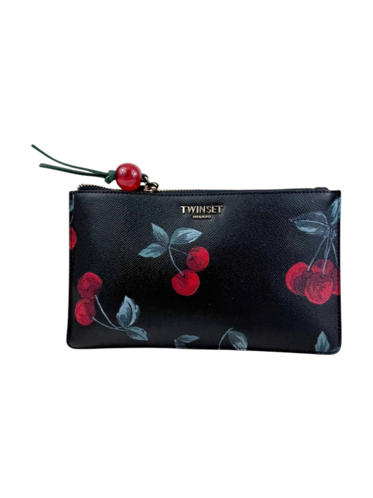 TWINSET Pochette Donna  261TL8021 13500 CHERRIES ALLOVER BLACK/RED
