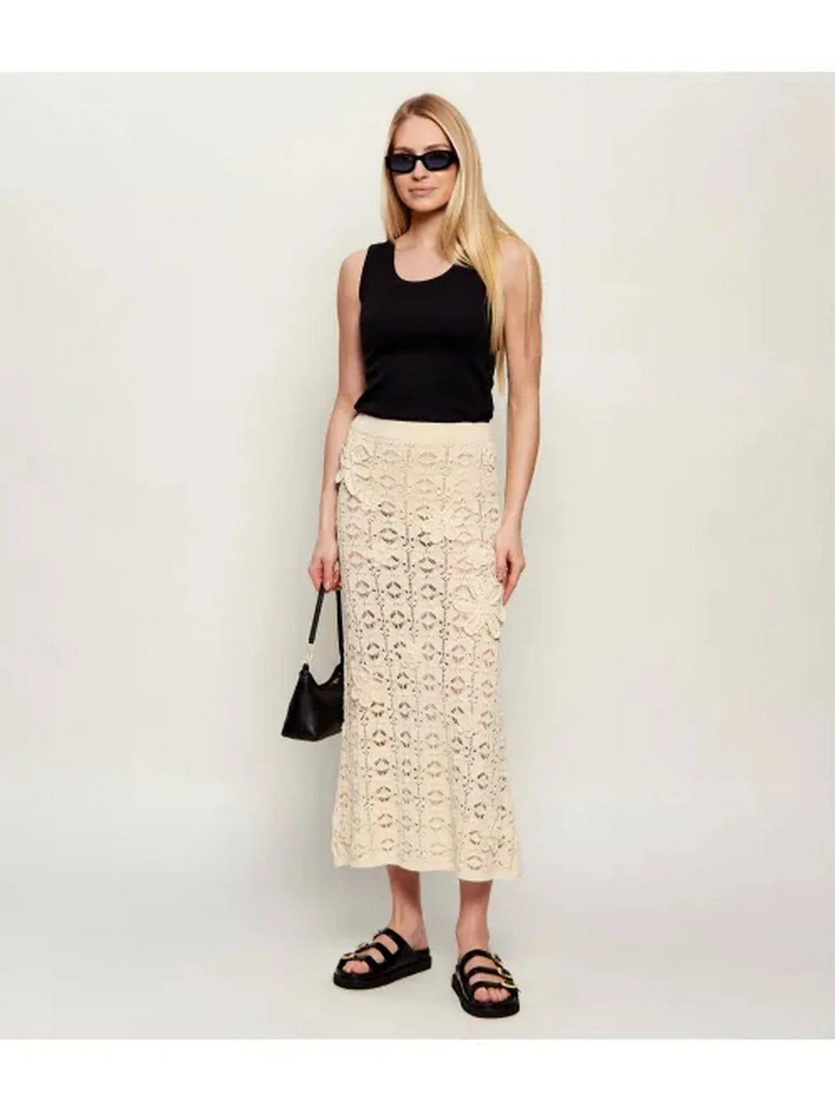 PINKO Gonna Donna ANTHEMIS GONNA 106861-A3B8 C10 GIALLO ALABASTRO