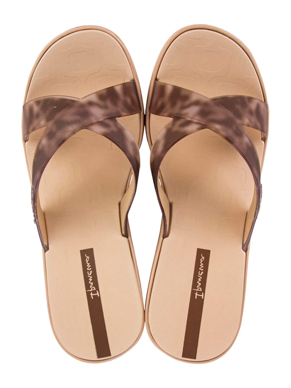 Ipanema wedge ipanema femme high mode diapositive fém.83520 aq407 beige