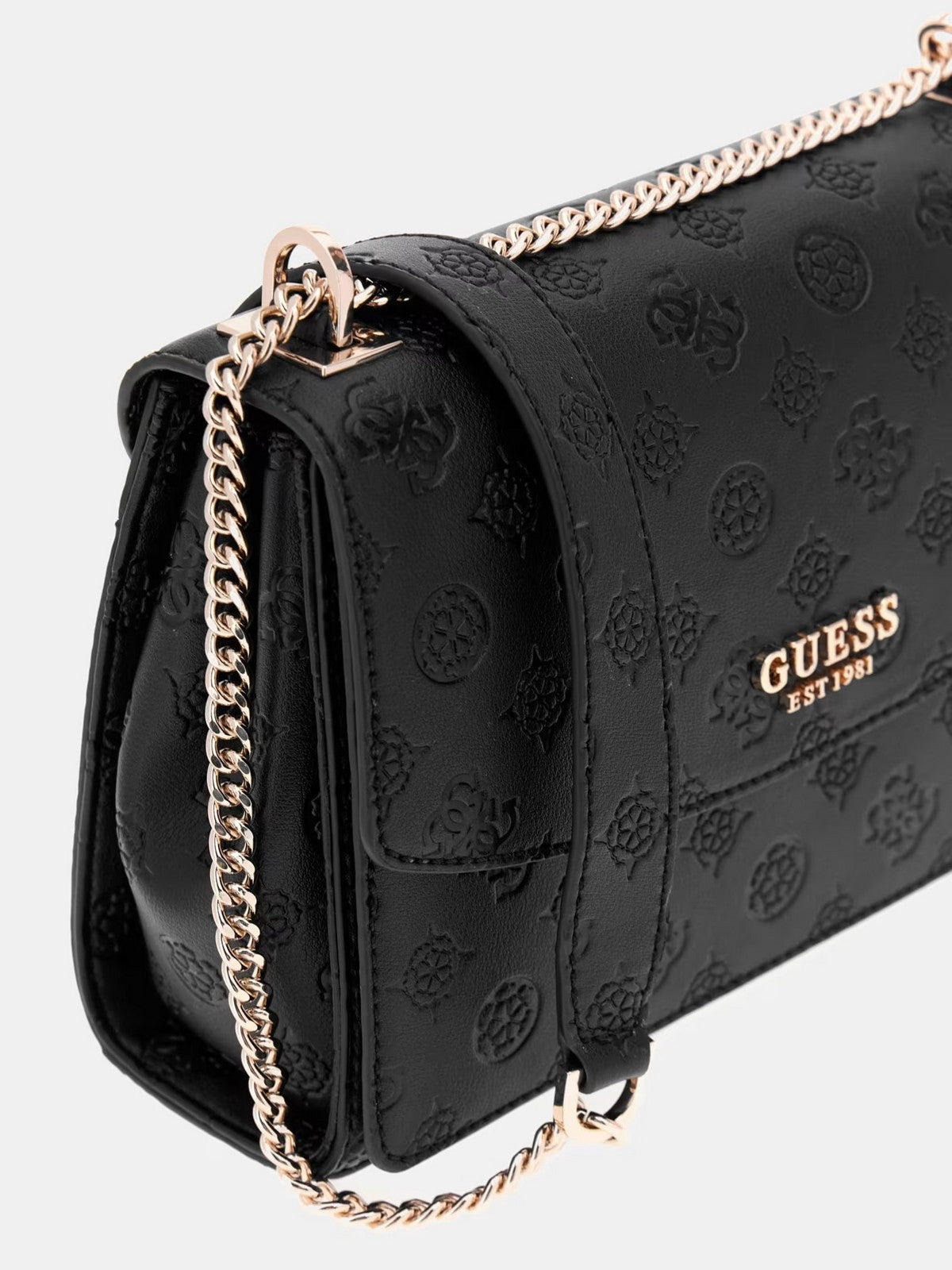 GUESS Borsa Donna PHOEBE CONVERTIBLE XBODY FLAP HWPD96 65210 BLO BLACK LOGO
