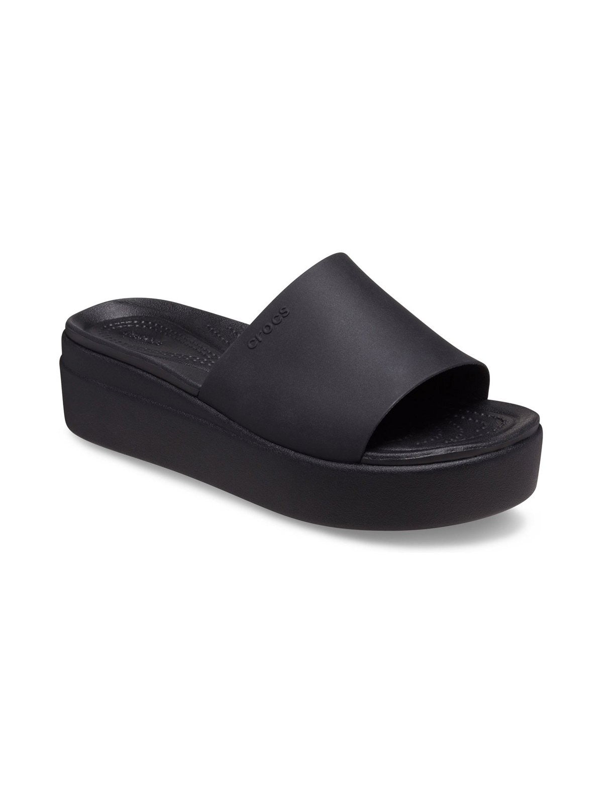 Crocs Ciabatta Donna Brooklyn Rutsche 208728 001 Schwarz