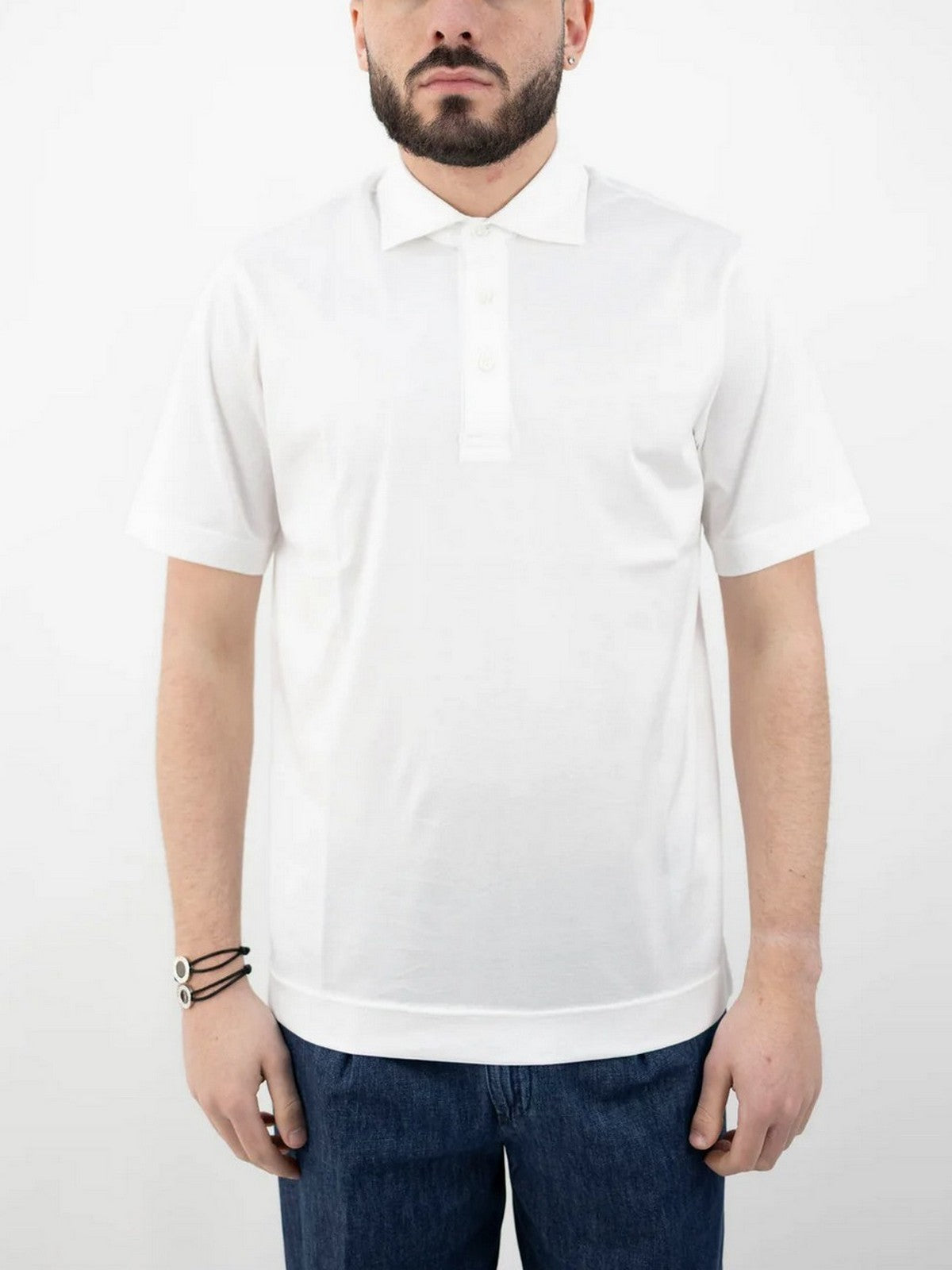 CIRCOLO 1901 Polo Uomo  CN4713 OTTIC Bianco