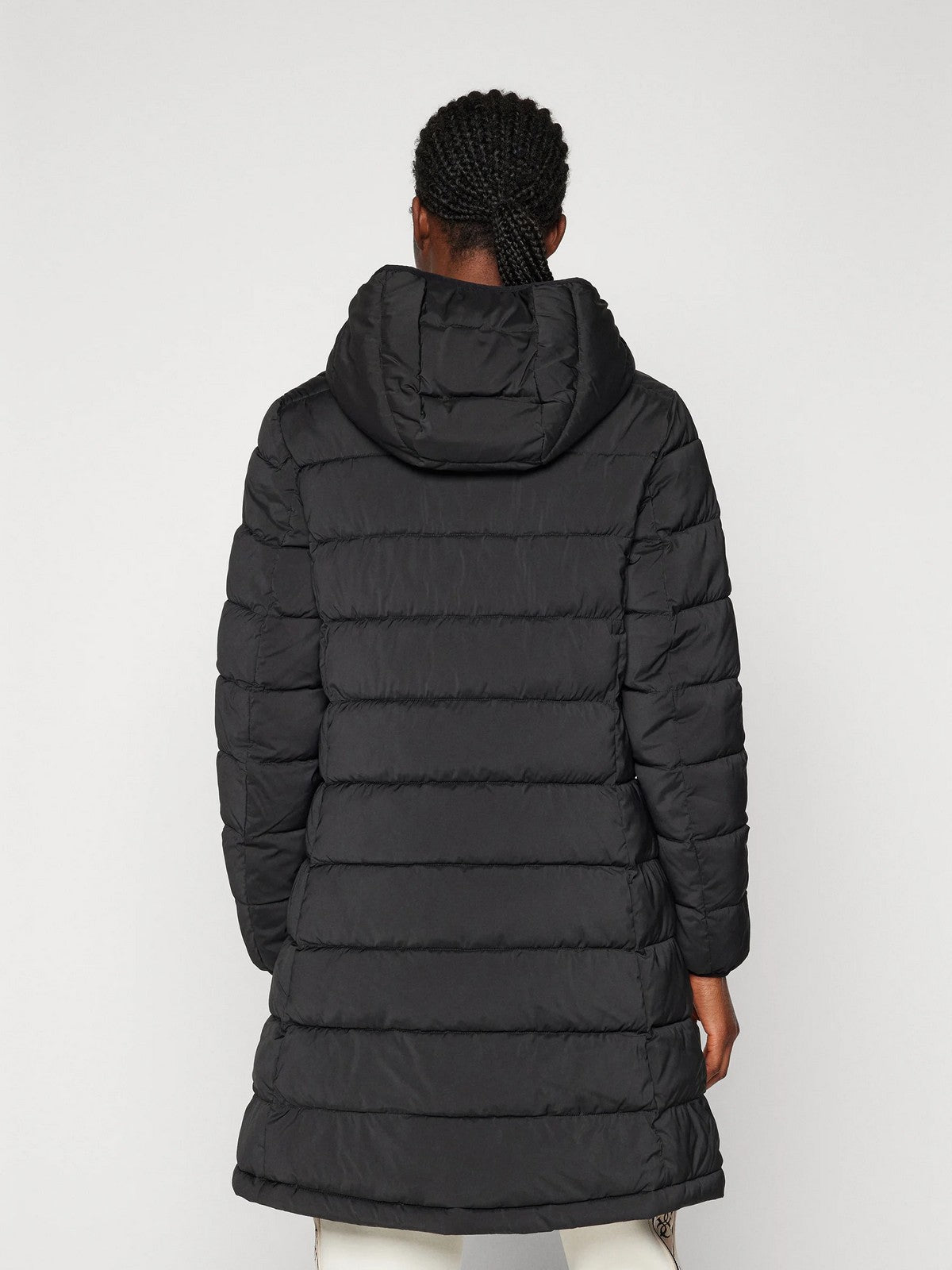 GUESS Piumino Donna NEW ALETA LONG PUFFER JACKET V4YL05 WF3X0 JBLK Nero