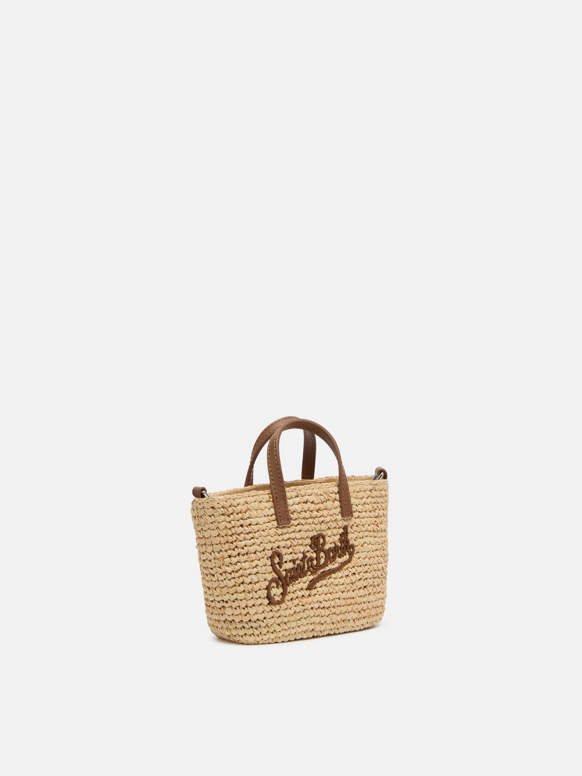 MC2 SAINT BARTH Borsa Donna  RAFFIA CITY MINI 00358L 1118 LEATHER EMB