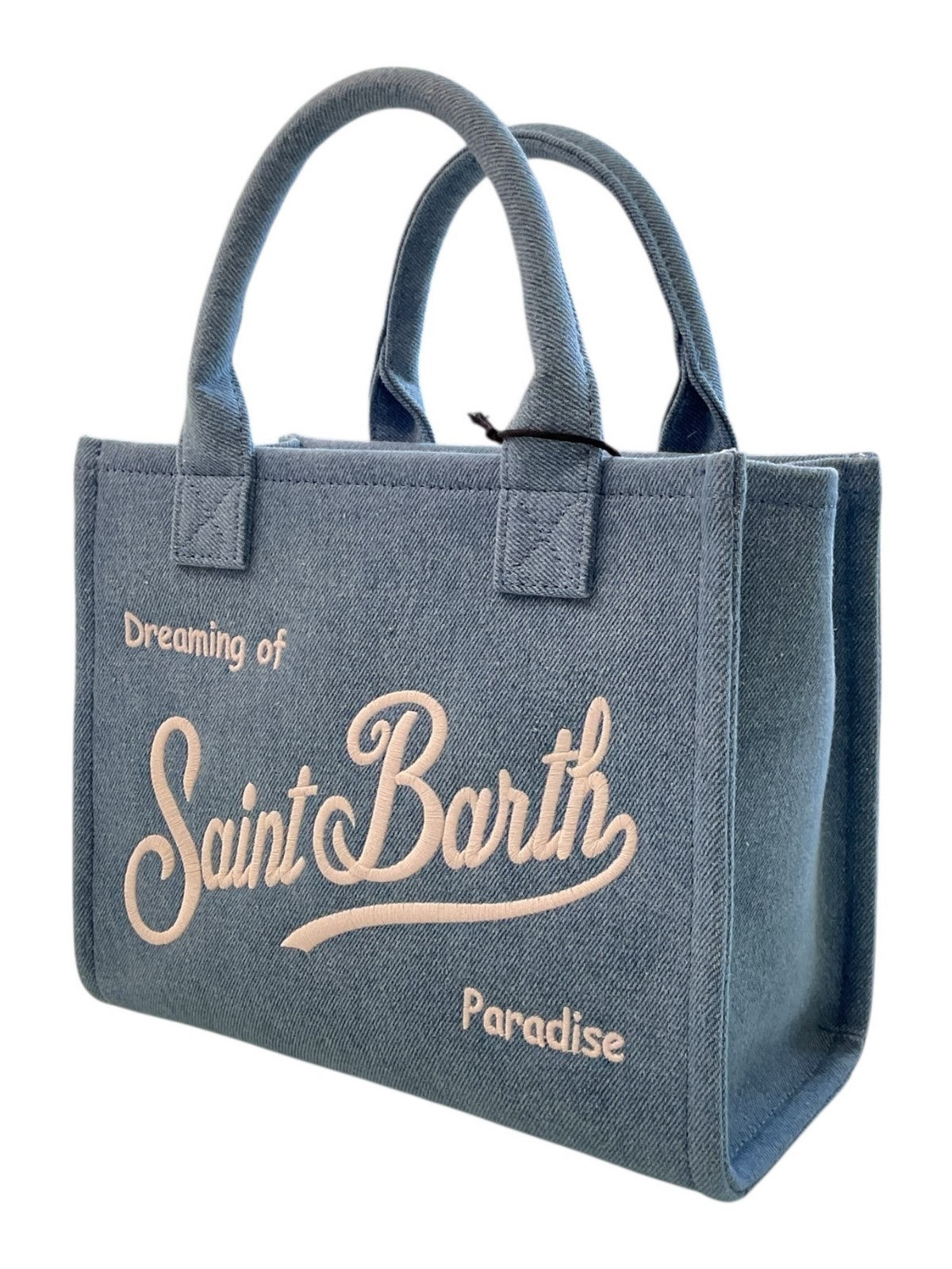 MC2 SAINT BARTH Borsa Donna  VANITY BAG MIDI 00436L DENIM EMB