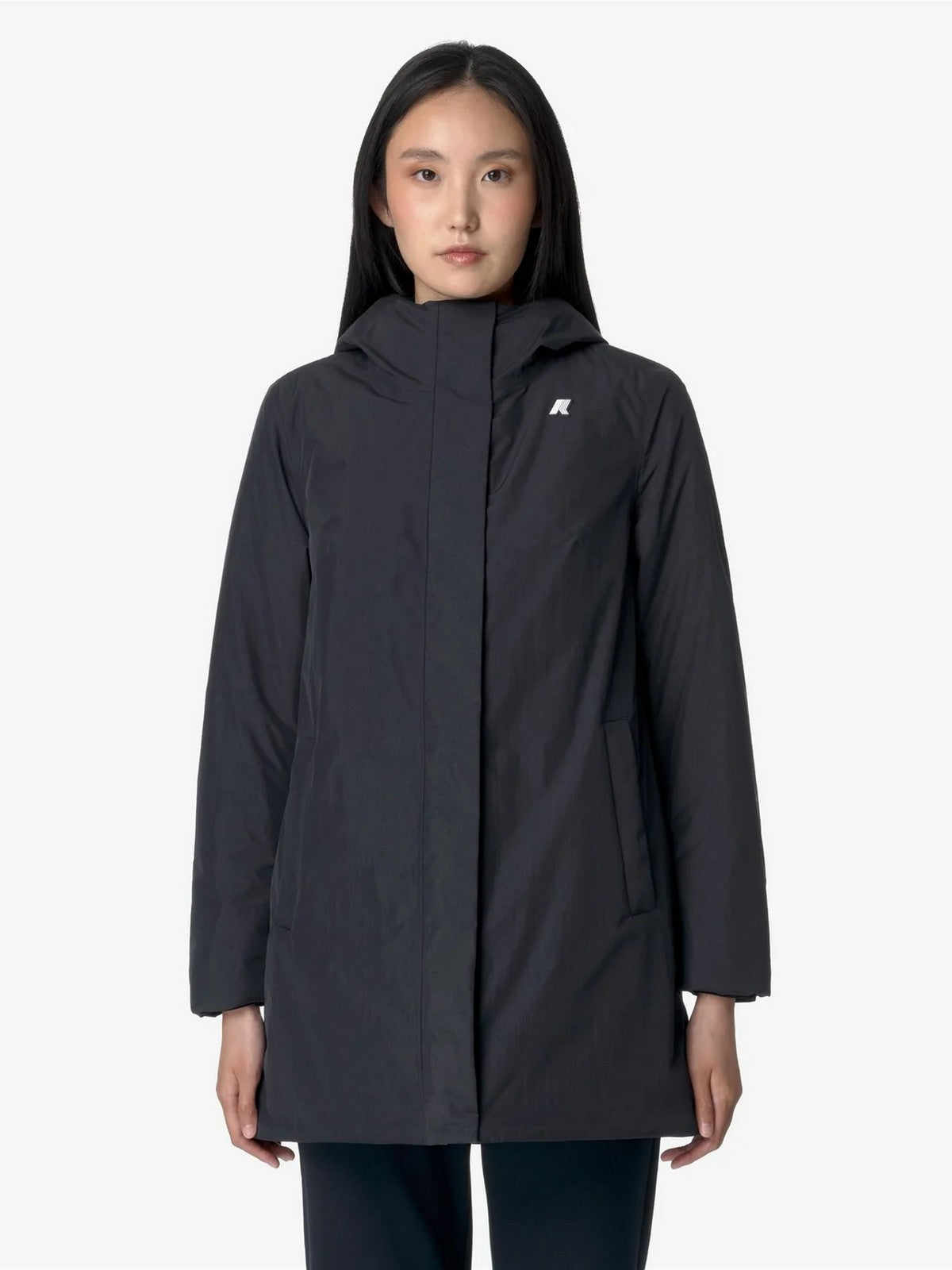 K-WAY Giubbino Donna SOPHIE SOFT TOUCH MARMOTTA K71326W AL9 BLUE D-BLUE A