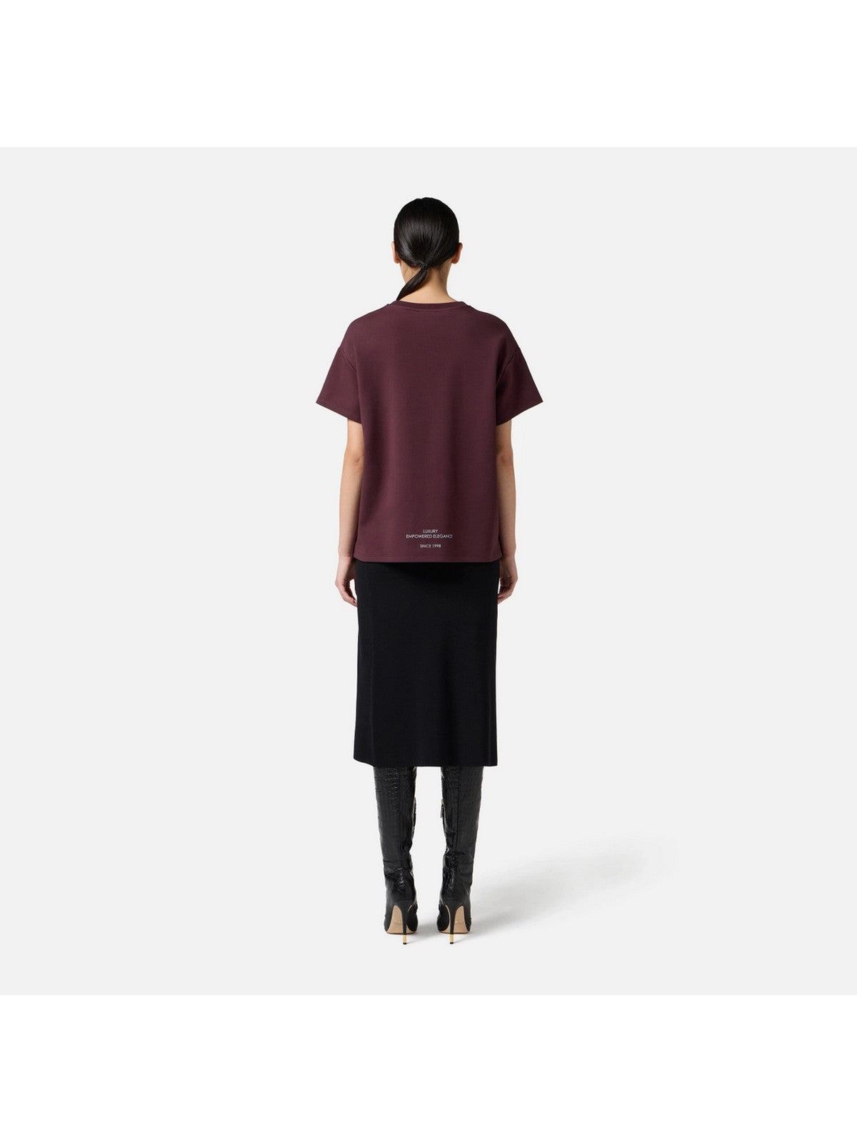 ELISABETTA FRANCHI T-shirt Donna  MA02756E2 EA4 MERLOT