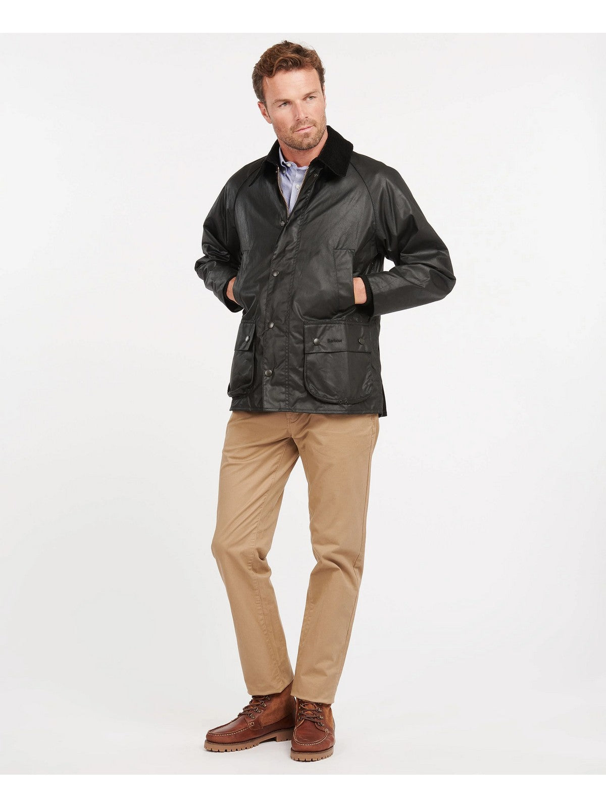 BARBOUR Giubbino Uomo Bedale MWX0018 BK91 Nero