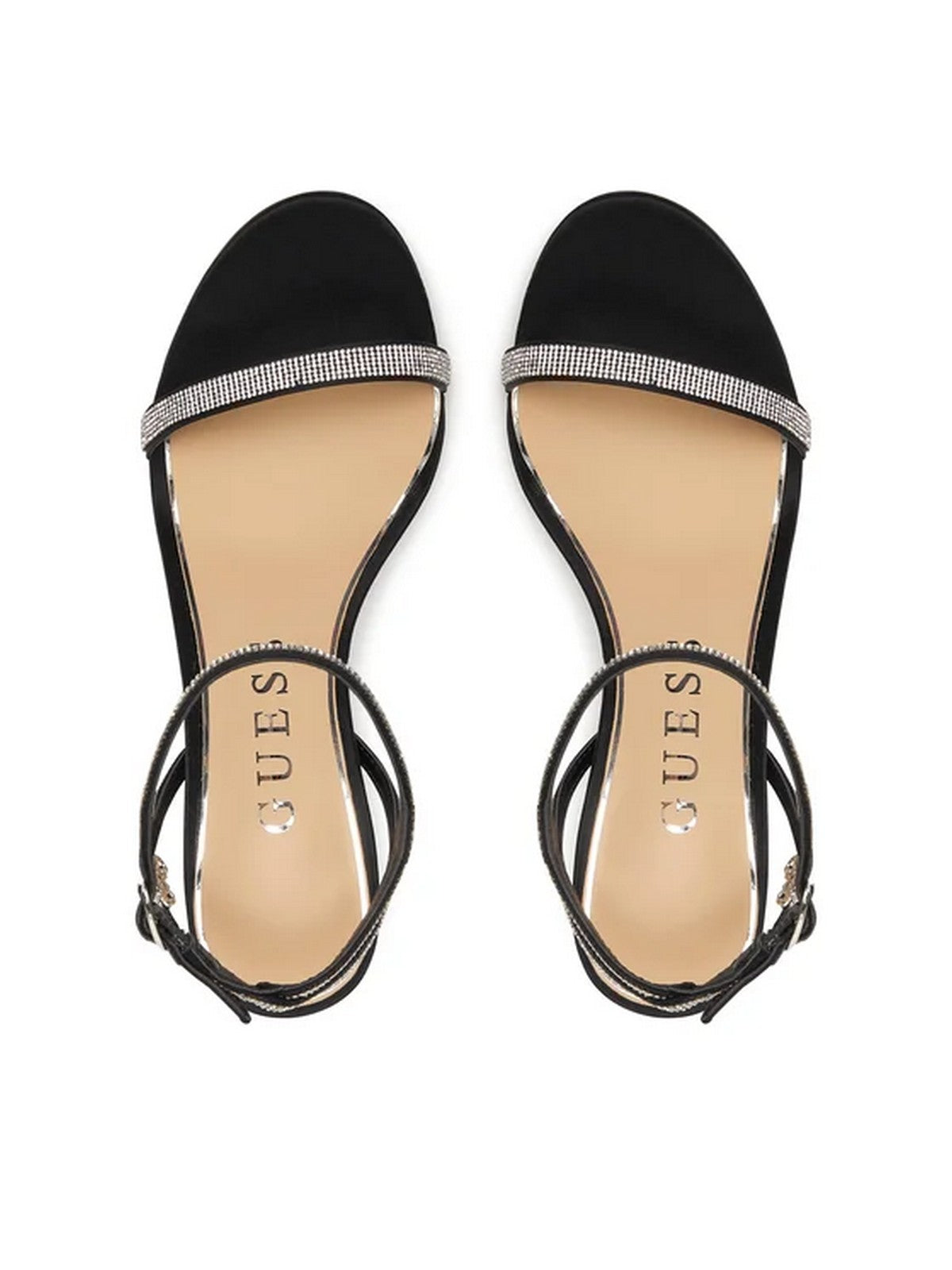 GUESS Sandalo Donna CHARMER FLJCHR SAT03 BLACK BLACK