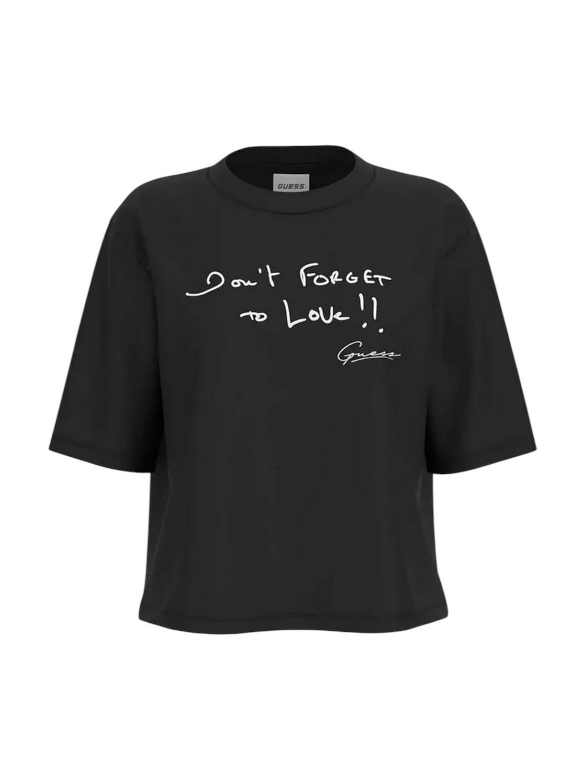 GUESS SPORT T-shirt Donna SOPHIE CN SS T-SHIRT V6RI09 I3Z14 JBLK Jet Black A996