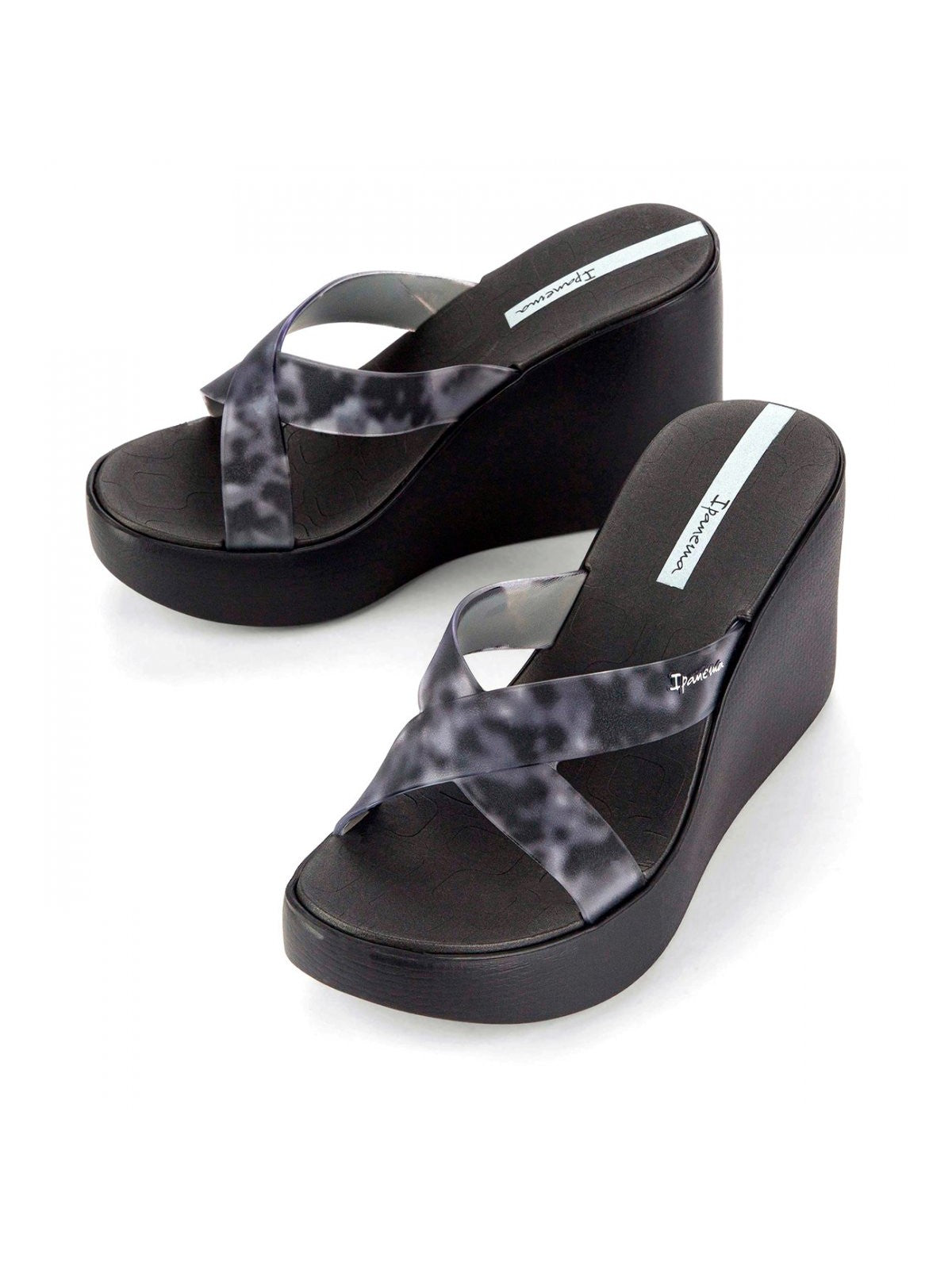 IPANEMA Wedge Femme Ipanema High Fashion Slide Fem IP.83520 AQ406 Noir