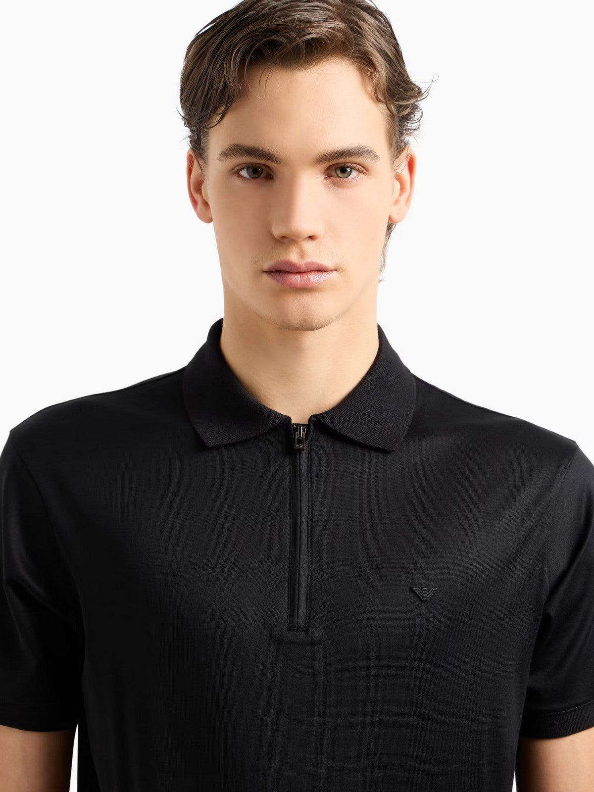 EMPORIO ARMANI Polo Uomo  EM001082 AF10017 UC001 Nero gioboutiqueweb