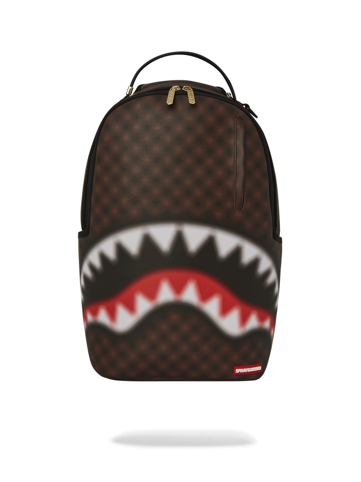 SPRAYGROUND Mochila masculina de tiburones en París Blur Backpack 910b6707nsz Marrone