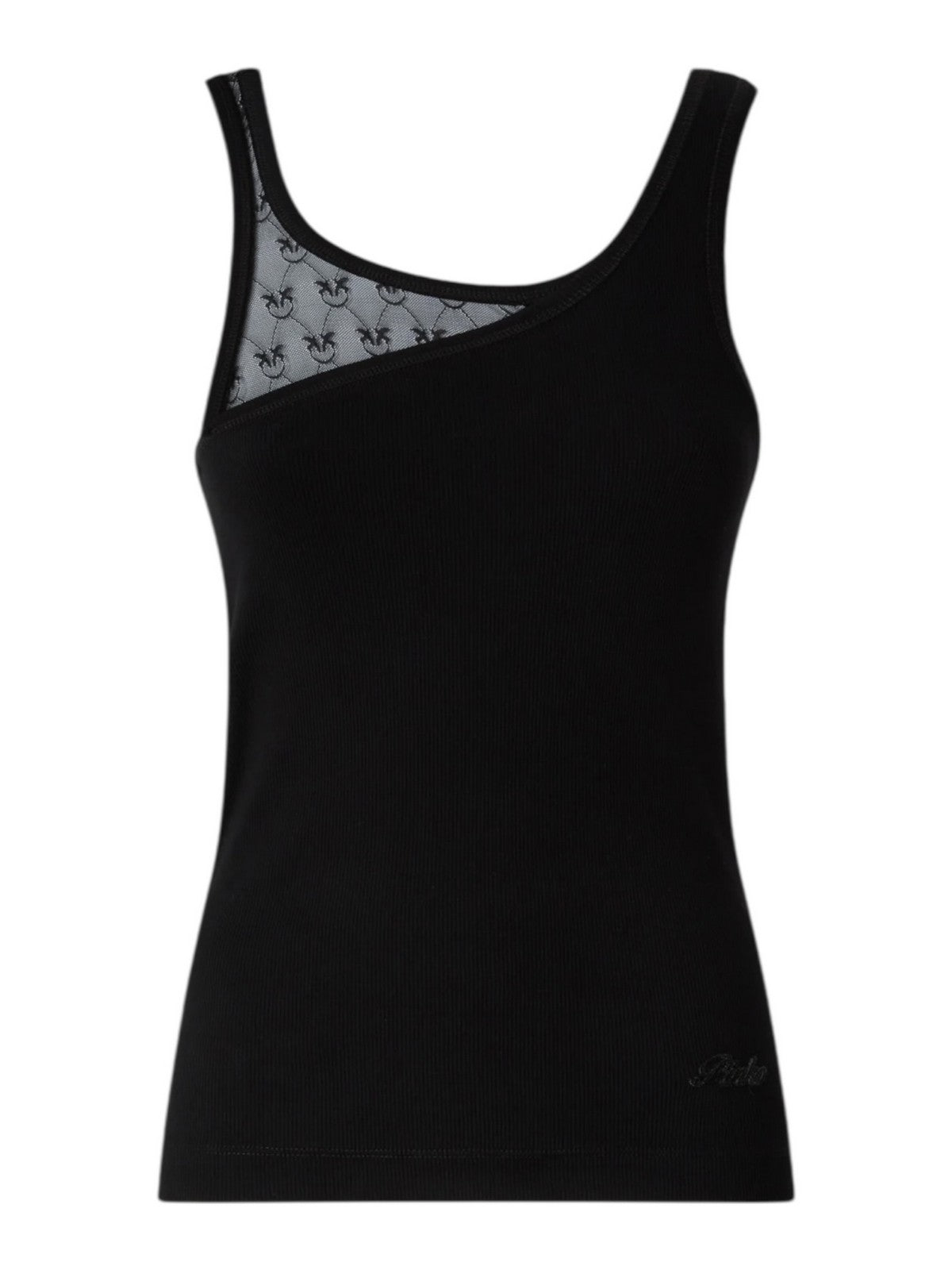 PINKO Canotta Donna CUPBOARD CANOTTA 106461-A362 Z99 NERO LIMOUSINE