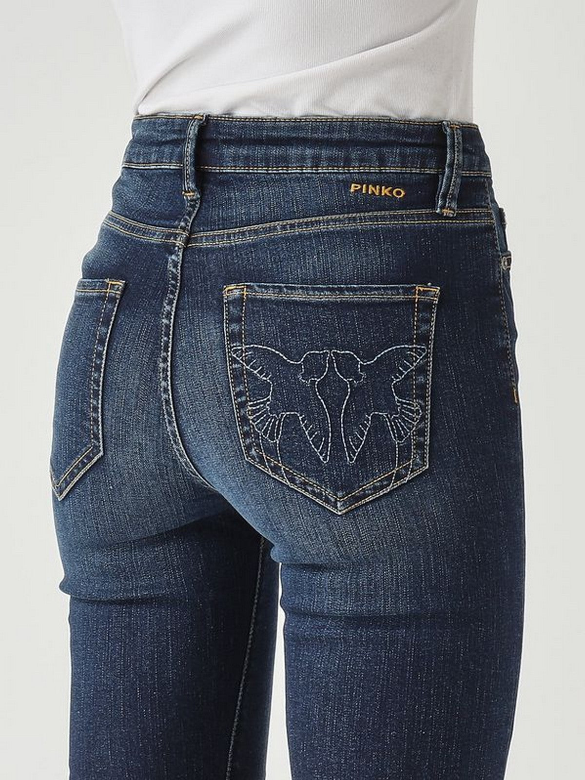 PINKO Jeans Donna BRITNEY BOOTCUT 103860-A2RX PJB LAVAGGIO SCURO