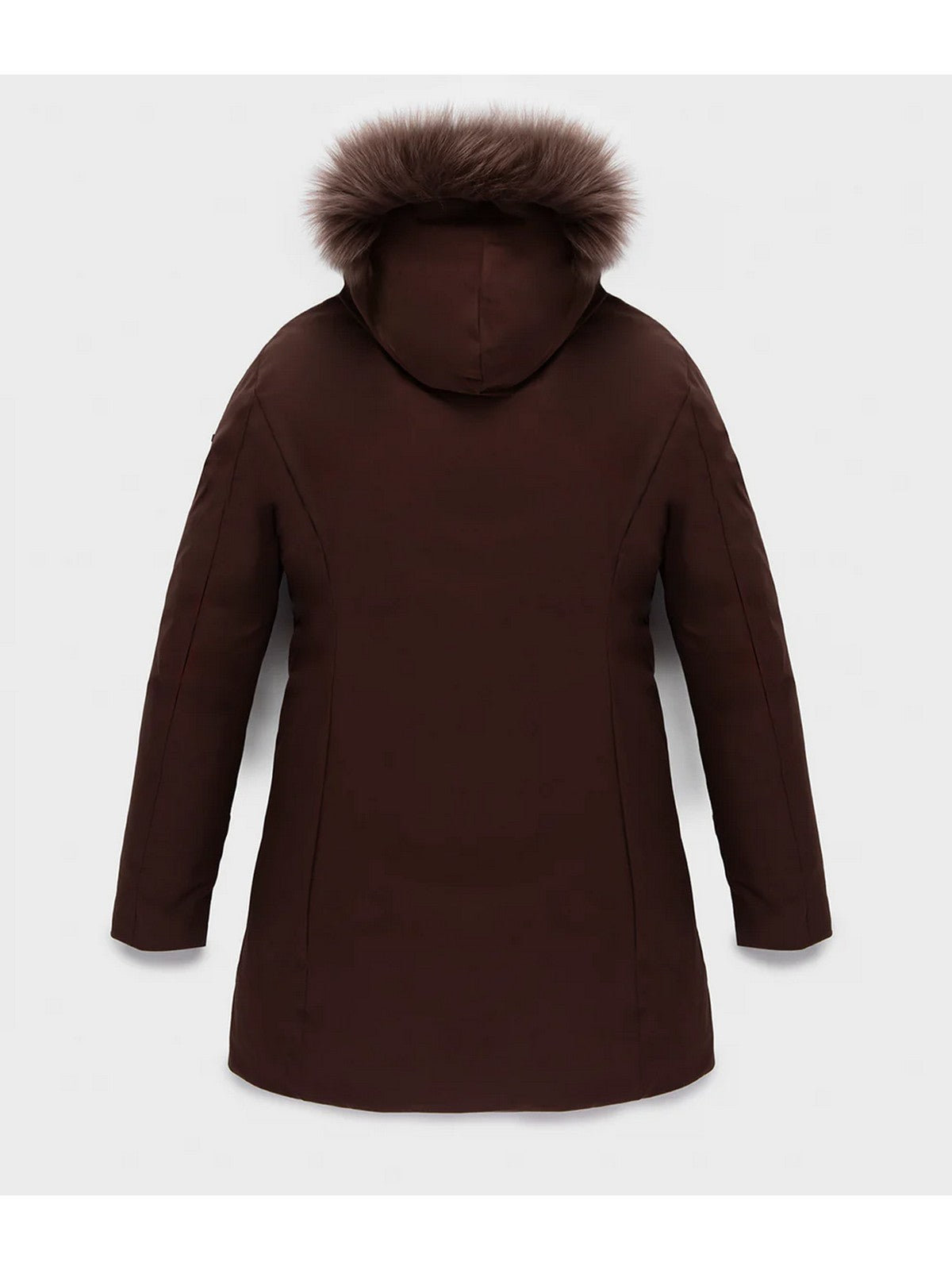 REFRIGIWEAR Piumino Donna LADY TECH/1 FUR JACKET W99108 XT3790 H01419 COFFEE