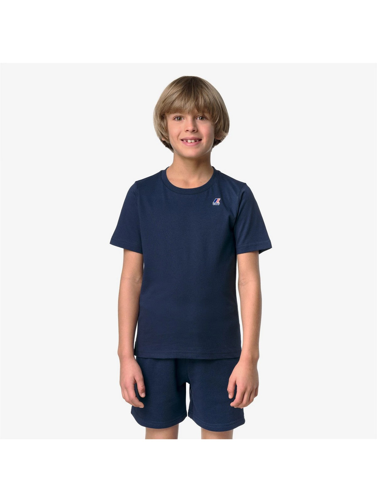 K-WAY KIDS T-shirt Bambini e ragazzi P. LEONIDE K7133YW B67 Blue Insignia
