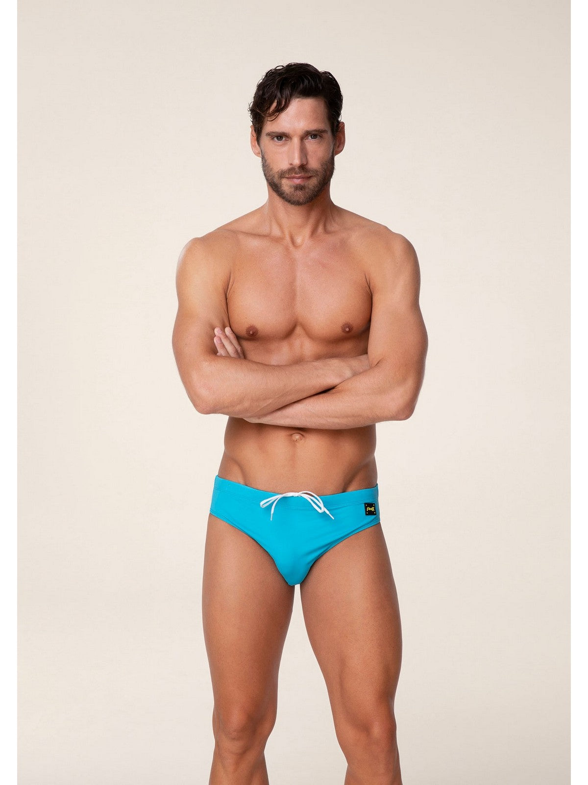 Maillot de bain F**K pour hommes FK24-2010TQ Turquoise