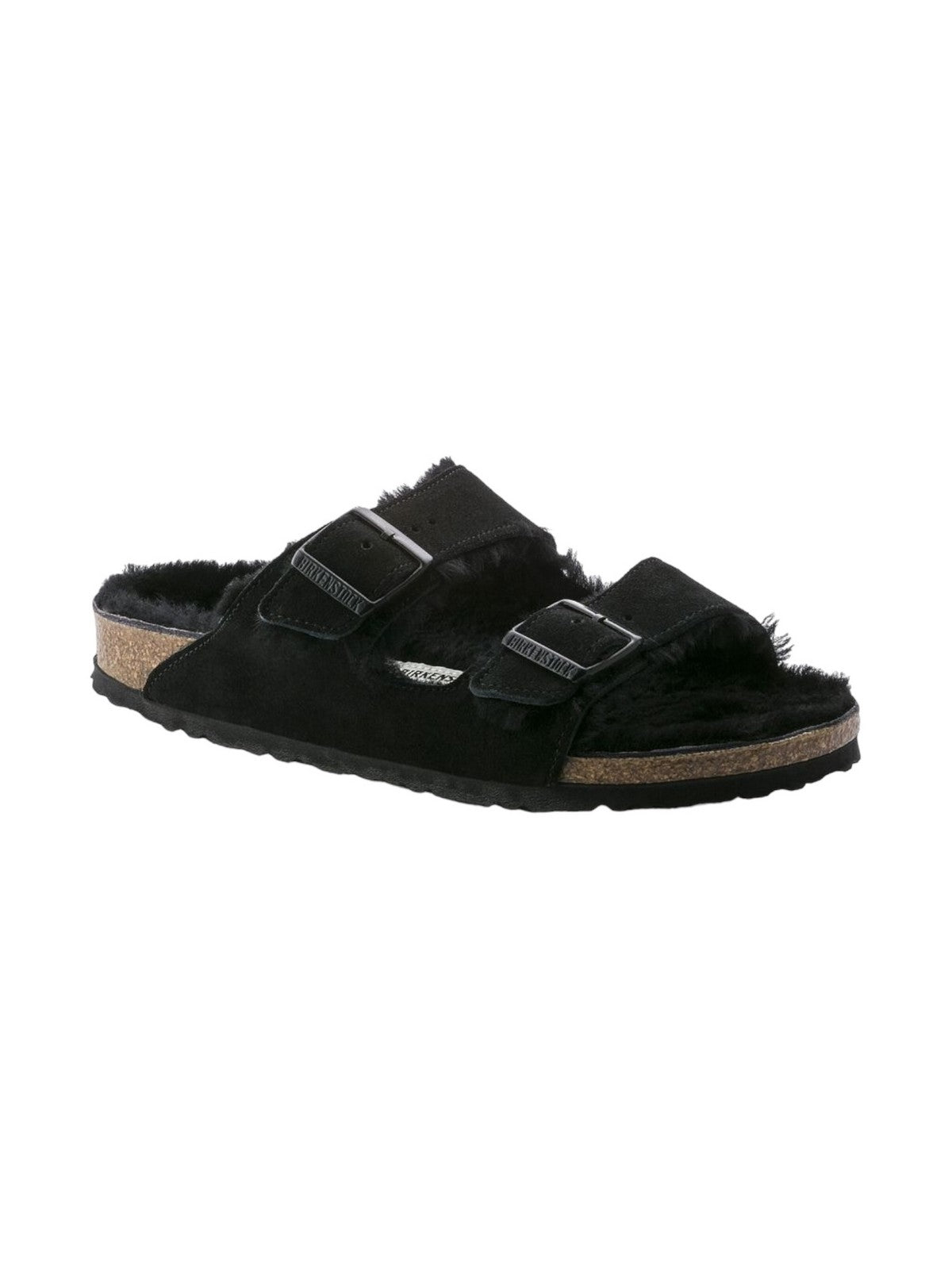 Birkenstock Ciabatta Unisexe adulte Arizona Shearling 752663 Black