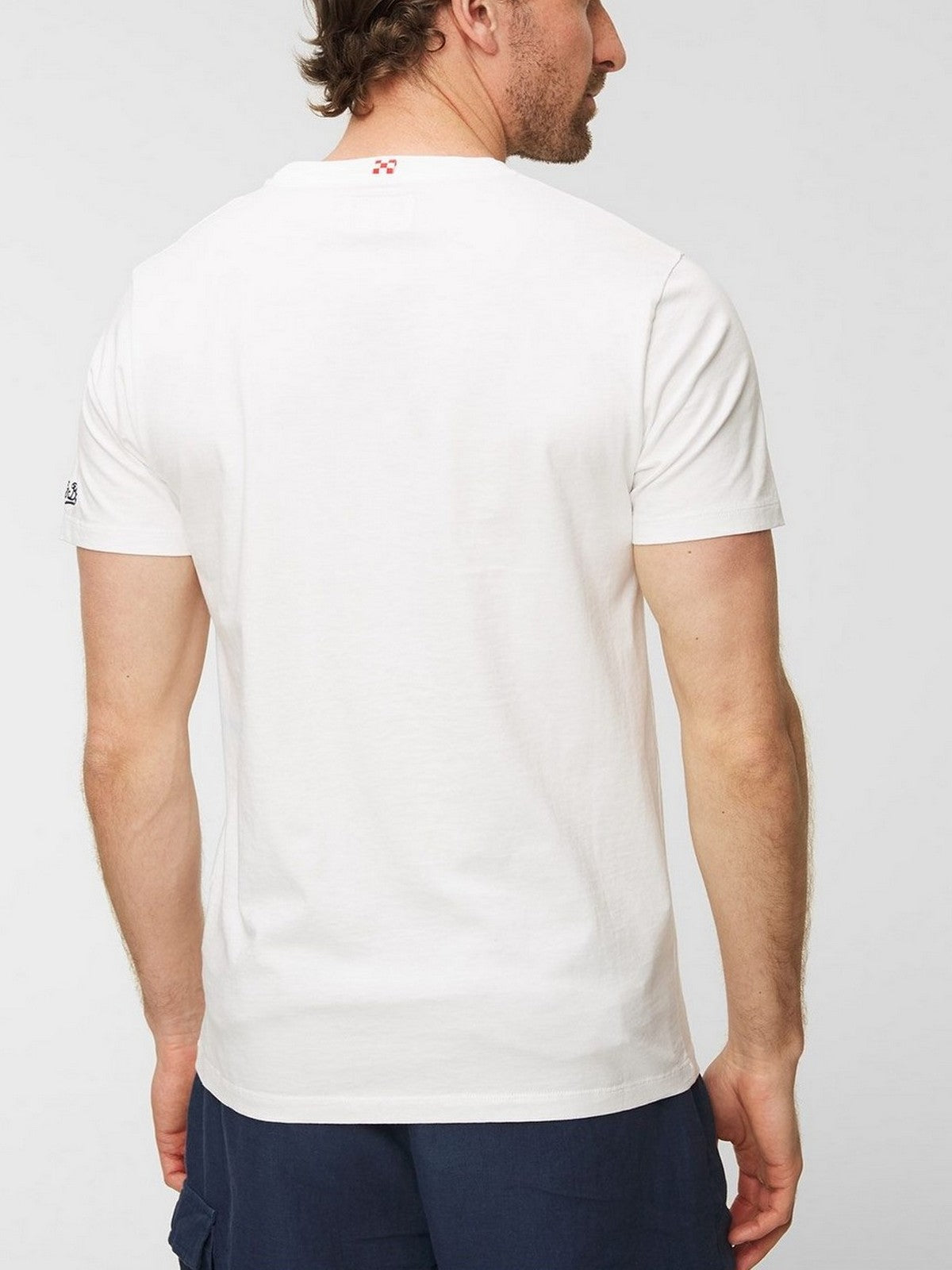 MC2 Saint Barth Camiseta y Men Polo Tshirt Man 03553f White