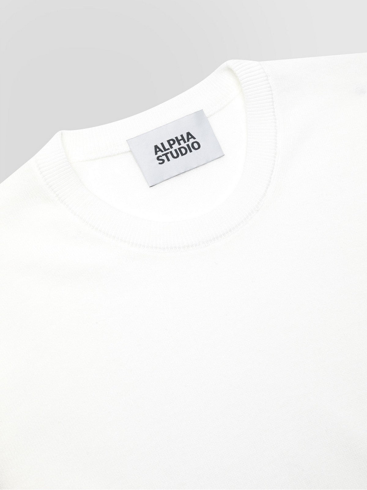 ALPHA STUDIO T-shirt Uomo  AU-5040C 1000 Bianco