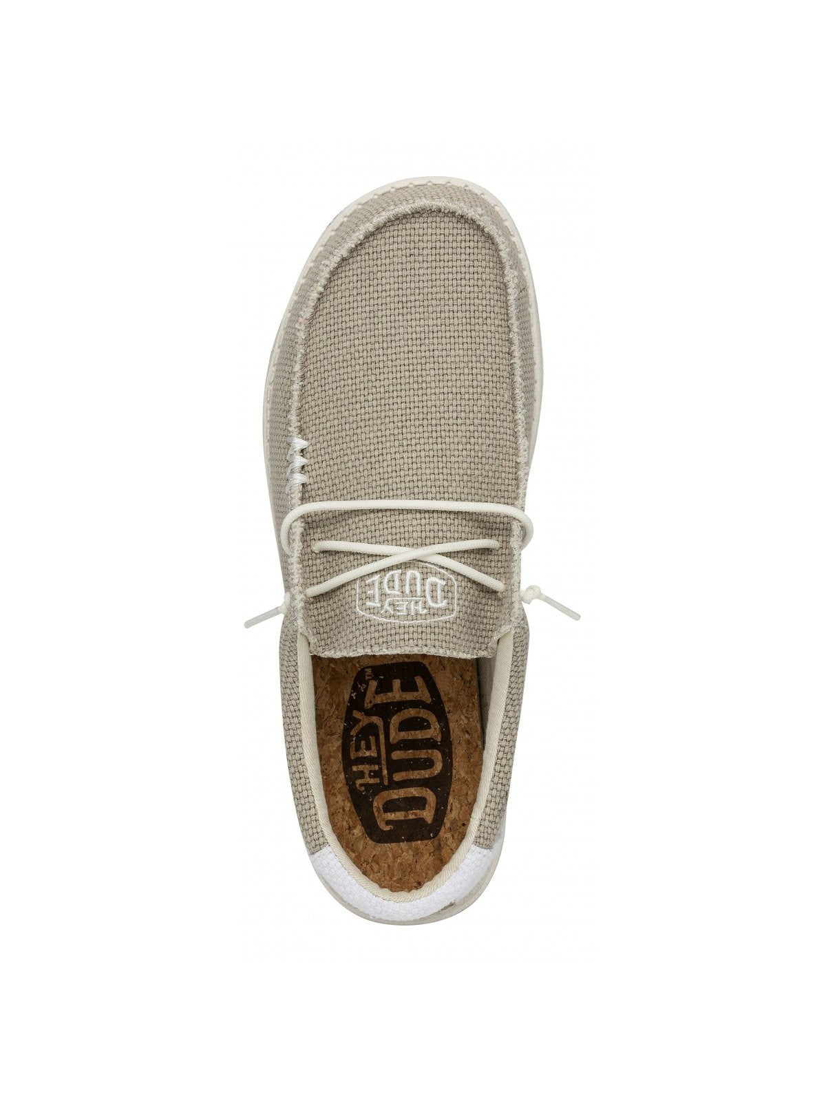 HEY DUDE Mocassin Homme Wally Tressé HD.40003 1LB Beige