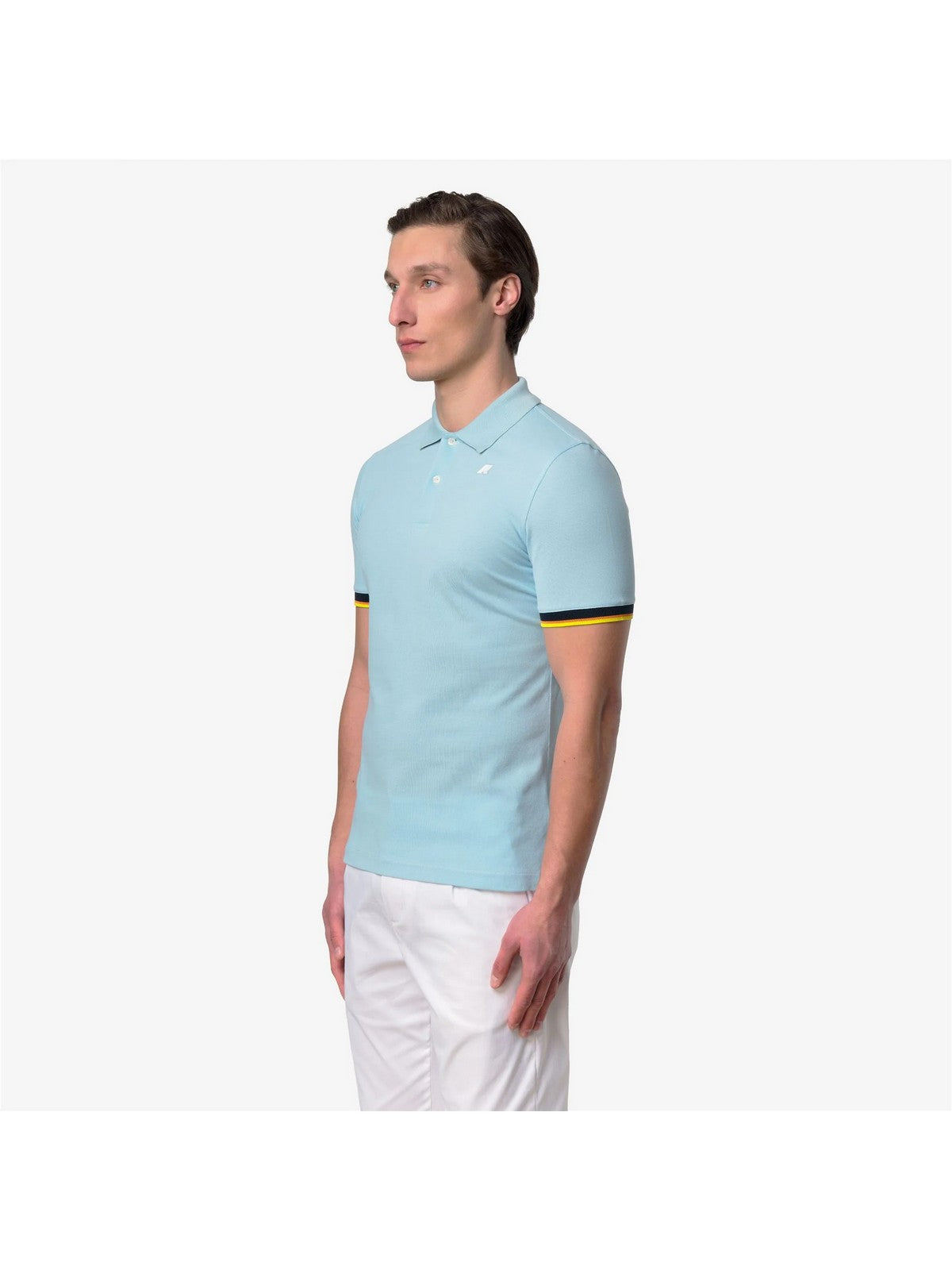 K-WAY Polo Uomo VINCENT PIQUE K1125BW D40 BLUE DREAM