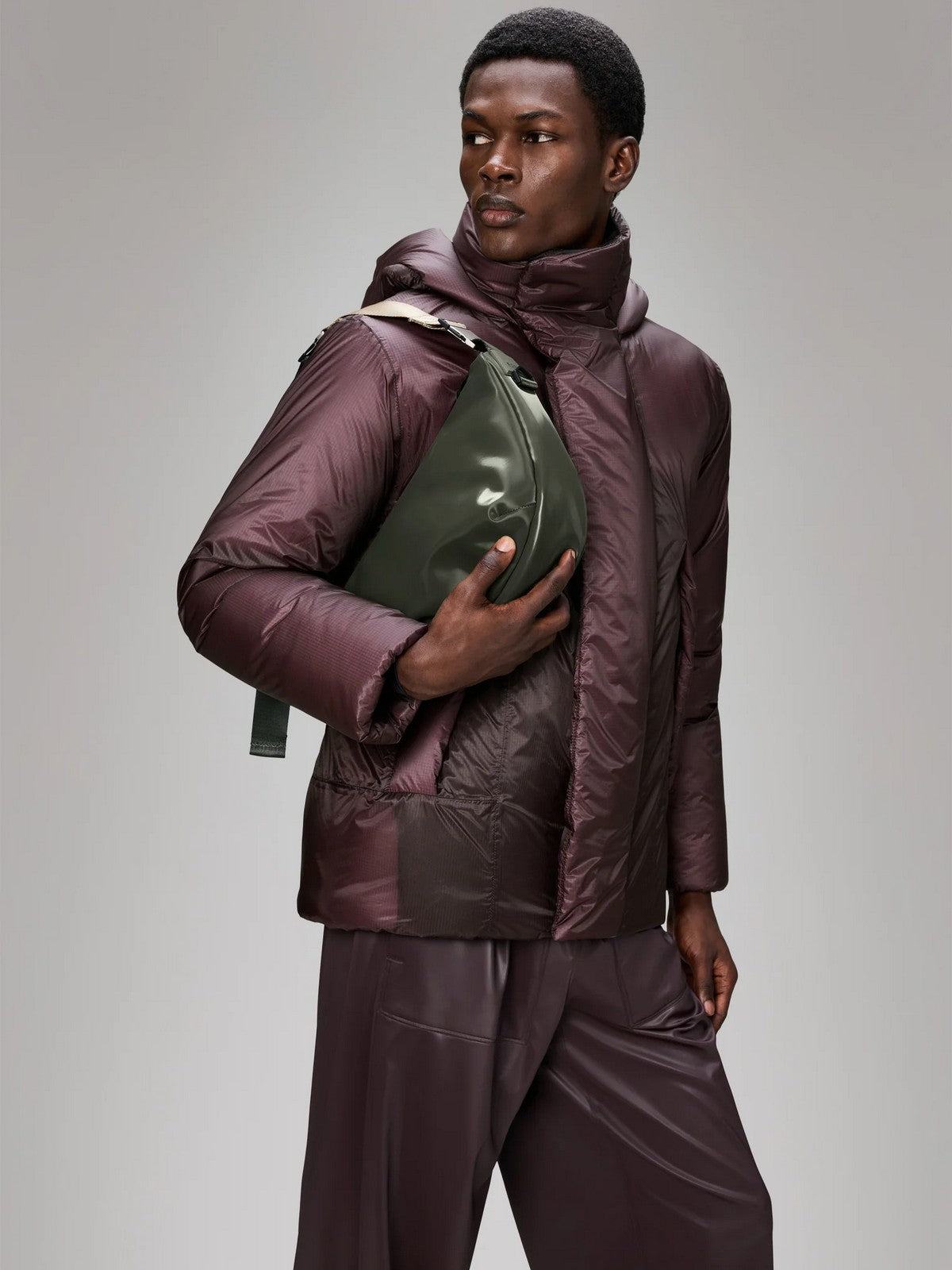 RAINS Borsa Unisex adulto Valera Shoulder Bag W3 14670 127 Swamp Swamp