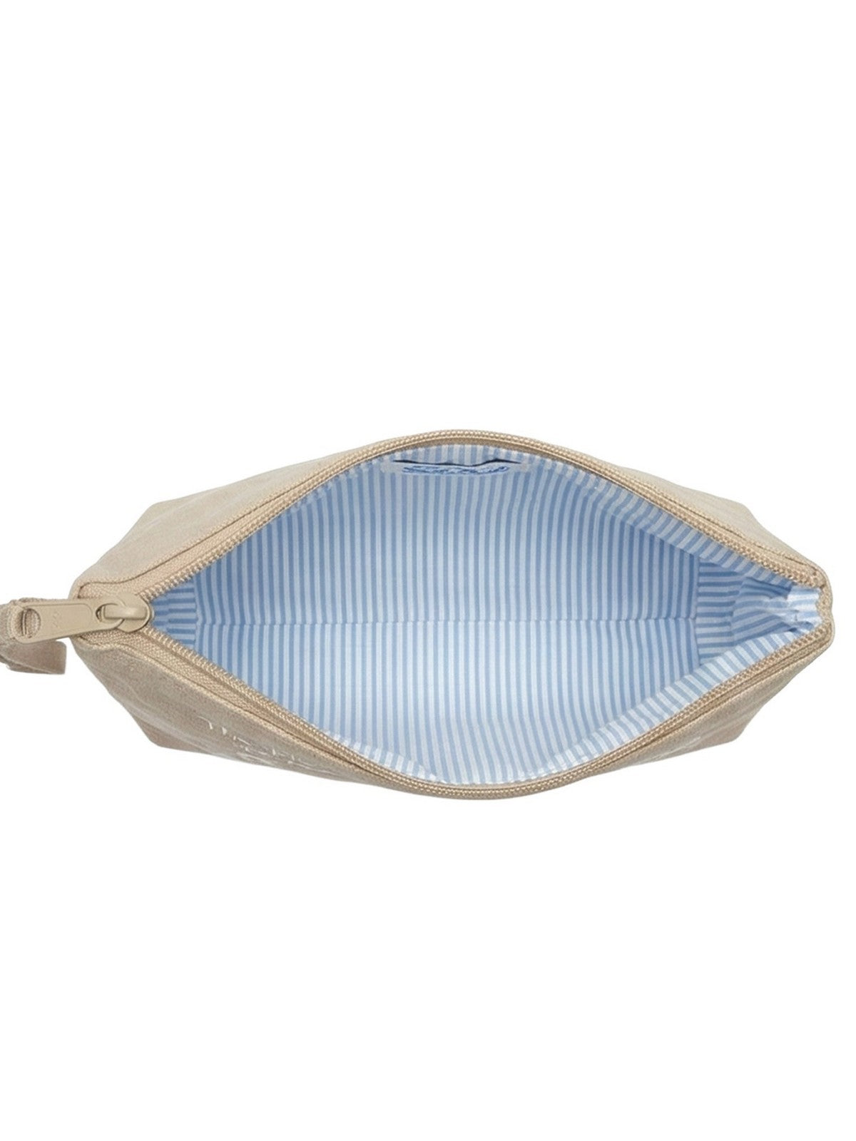 MC2 SAINT BARTH Pochette Unisex adulto  ALINE SOFT LINEN 01278L VINTAGE 11 BEIGE EMB