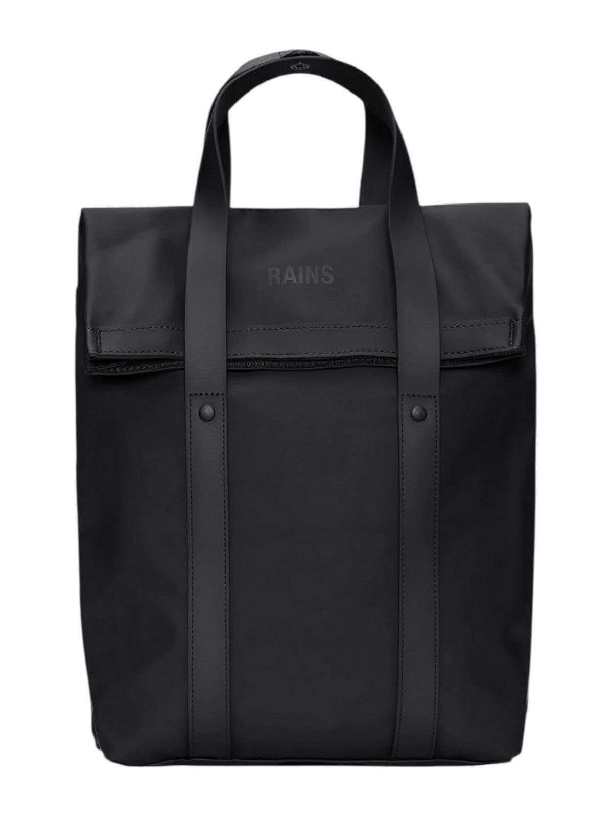 RAINS Zaino Unisex adulto 2 Way Tote Backpack Mini W3 12780 01 Black BLACK