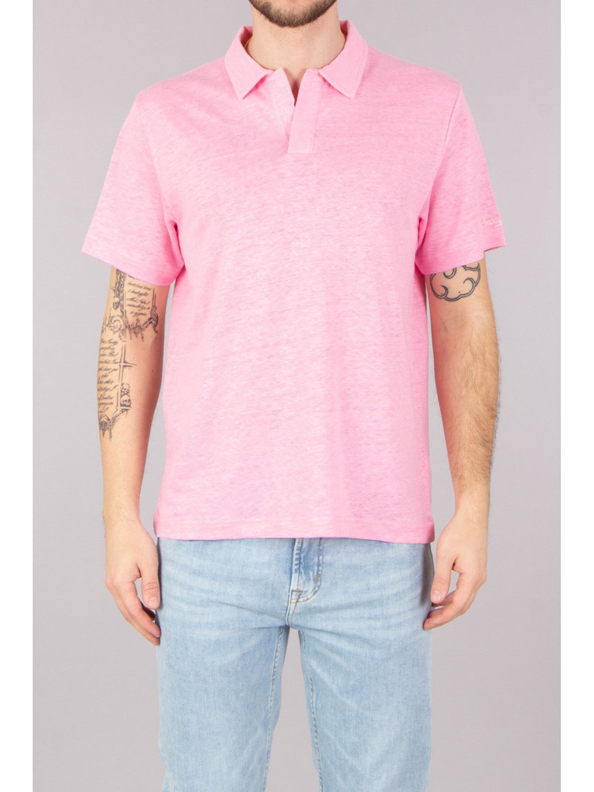 MC2 SAINT BARTH T-Shirt e Polo Uomo  FRASER 00019F 23 BUBBLE PINK