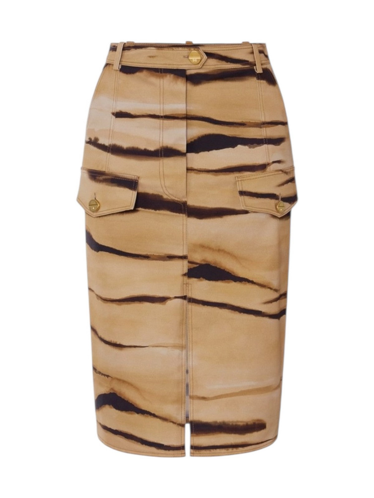 ELISABETTA FRANCHI Gonna Donna  GO18362E2 470 CAMMELLO